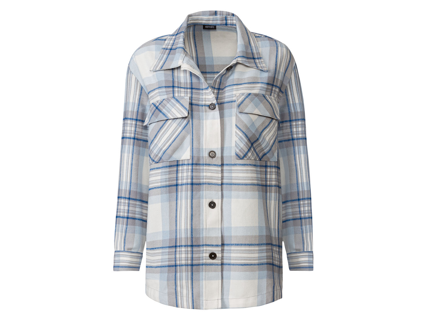 esmara Koszula damska oversize W kratkę, S36/38