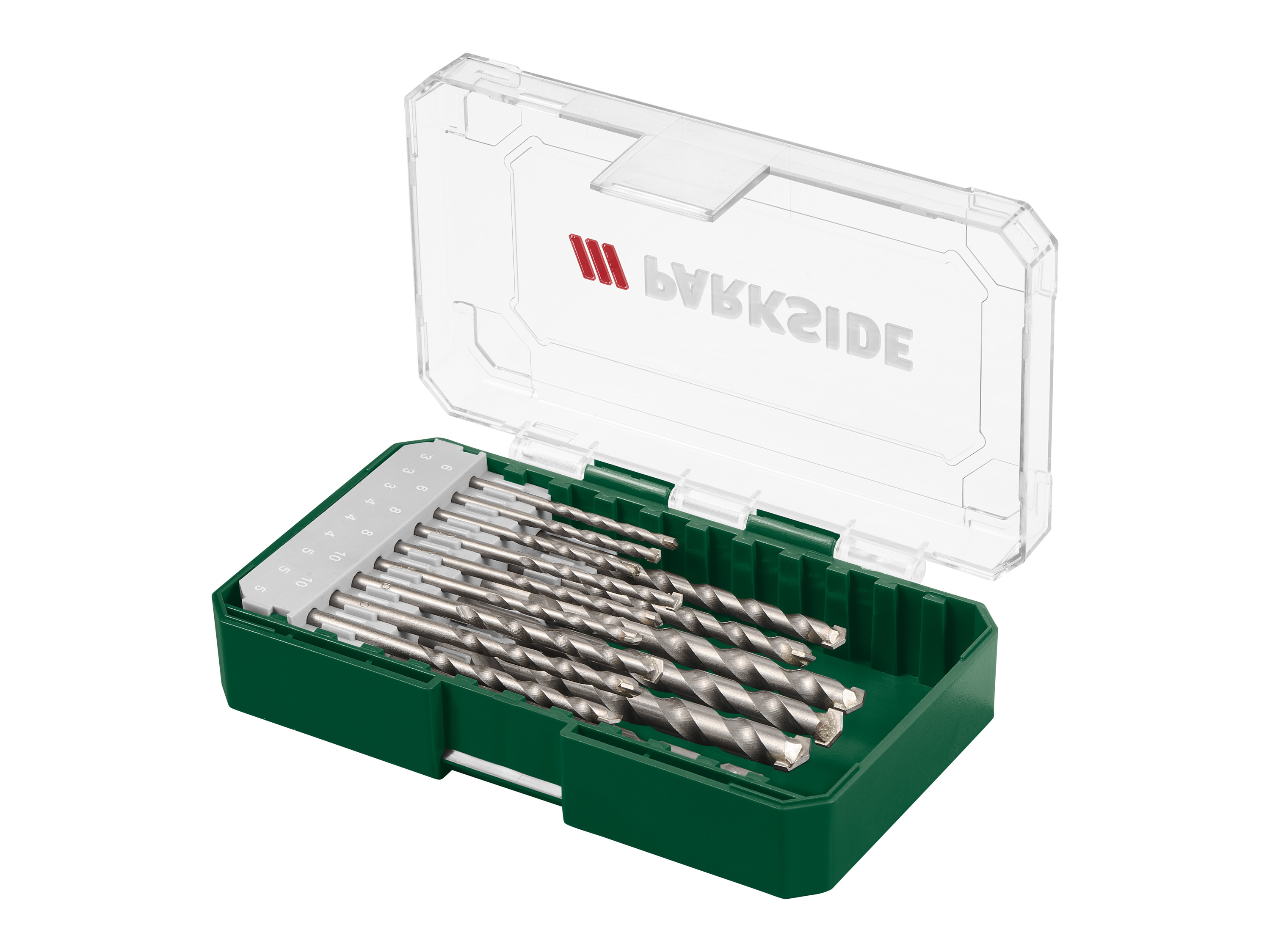 Parkside Zestaw wierteł lub bitów Zestaw wierteł do kamienia, 15 sztuk