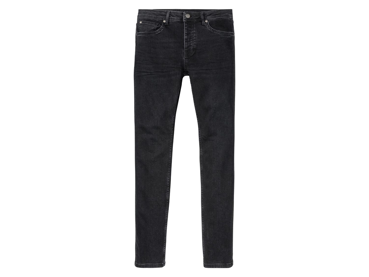 Livergy Jeansy męskie Slim fit,1 para Czarny, 54 38/30