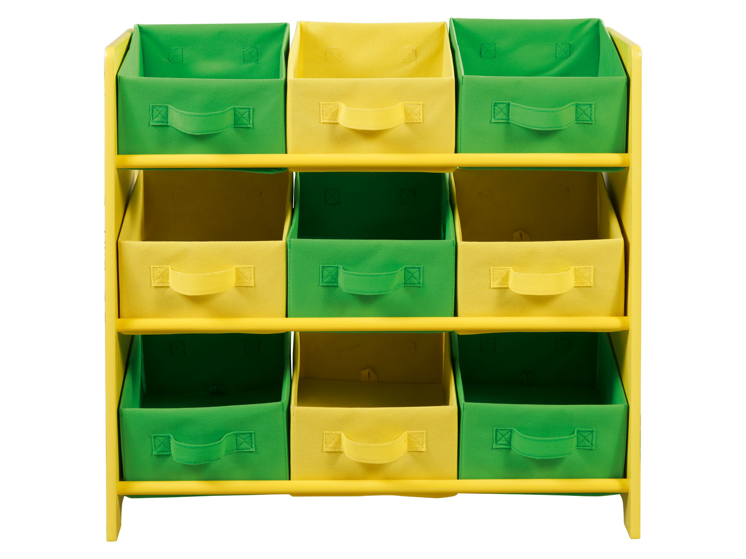 Livarno home Regał z 9 wyjmowanymi, tekstylnymi pojemnikami