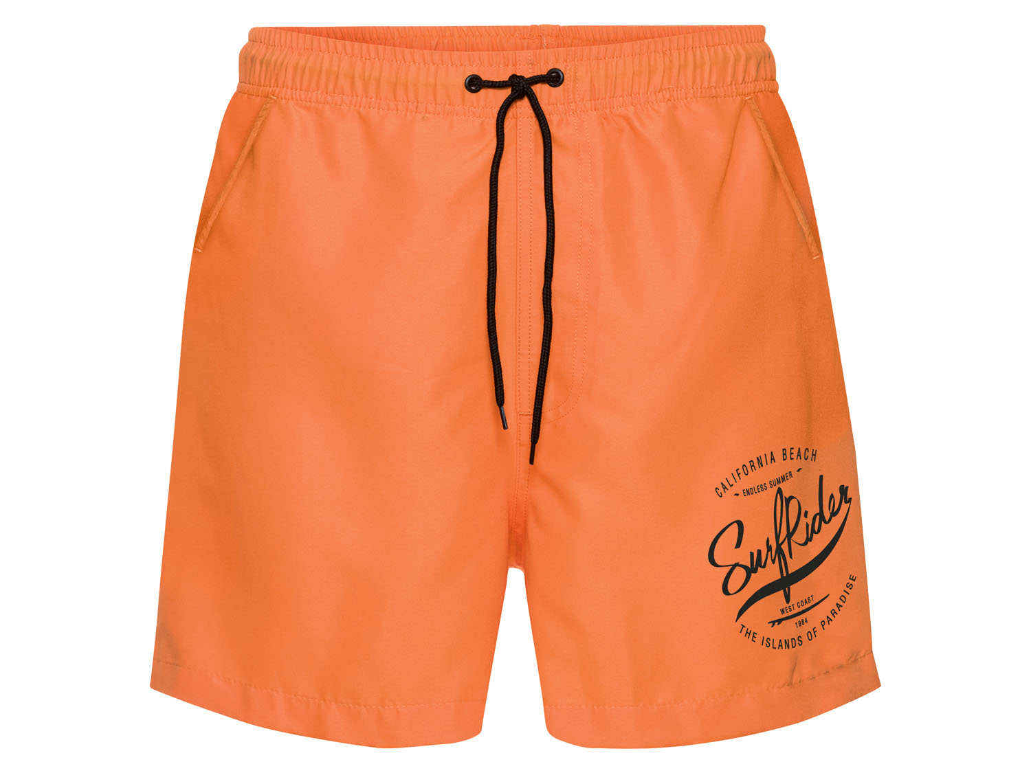 Livergy Szorty kąpielowe męskie XXL Pomarańczowy, 3XL