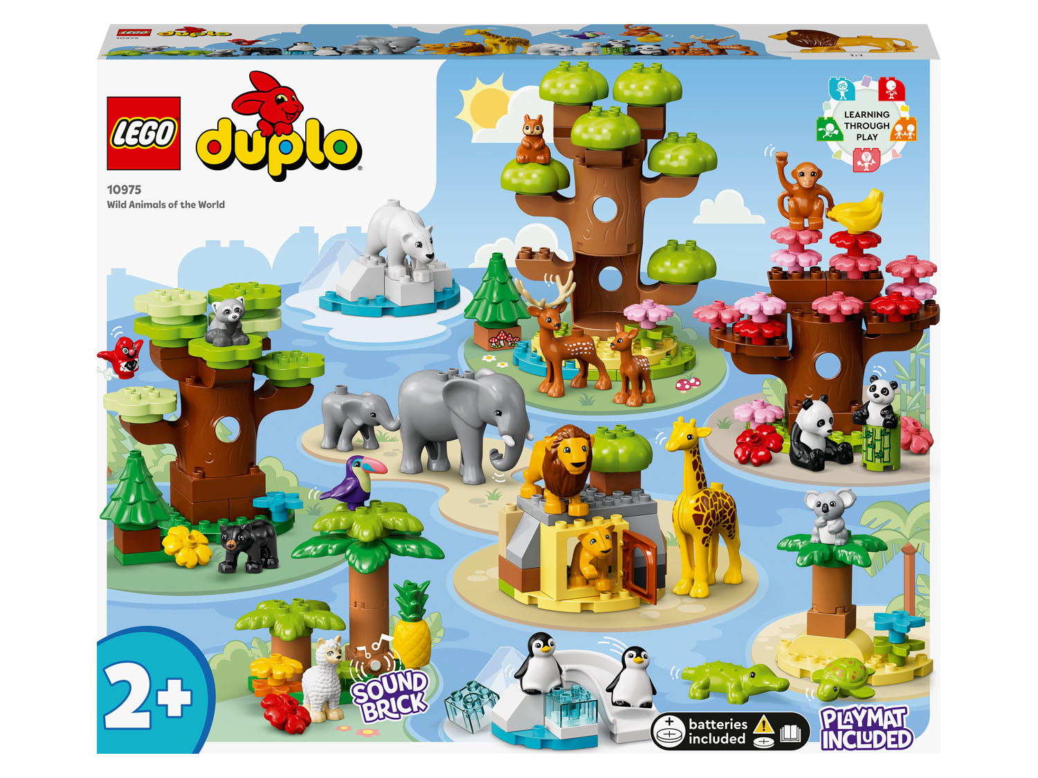 Lego Duplo 10975 Dzikie zwierzęta świata