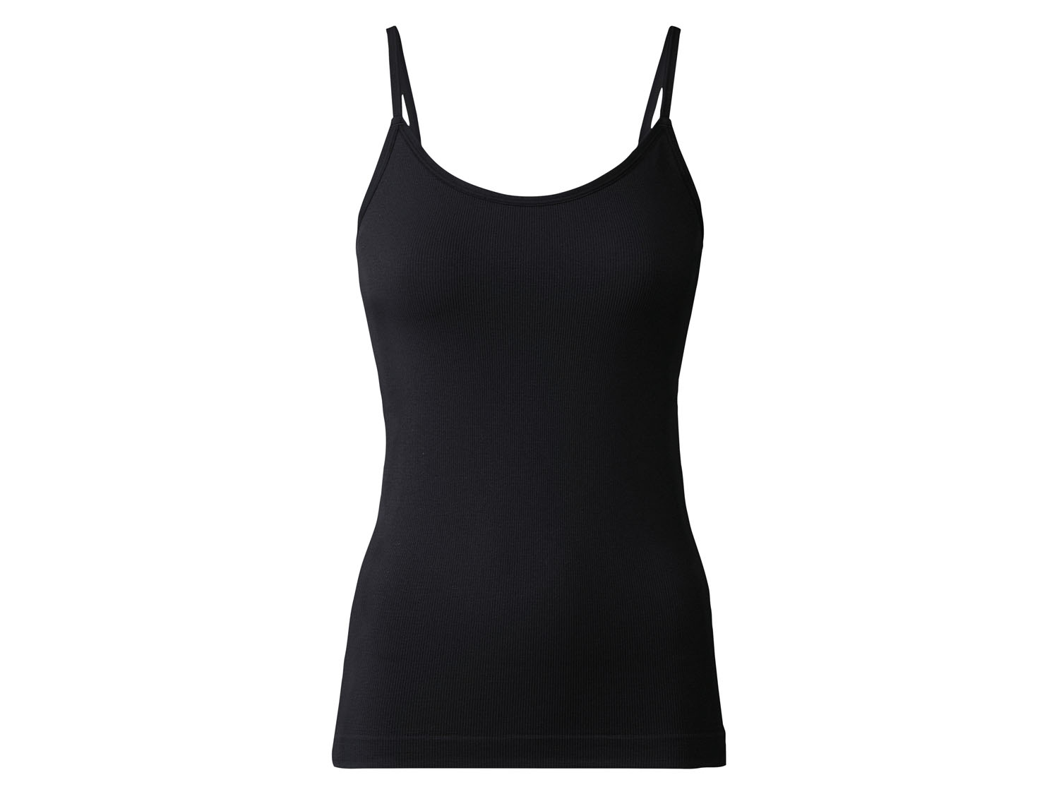 esmara Top na cienkich ramiączkach S 36/38, Czarny