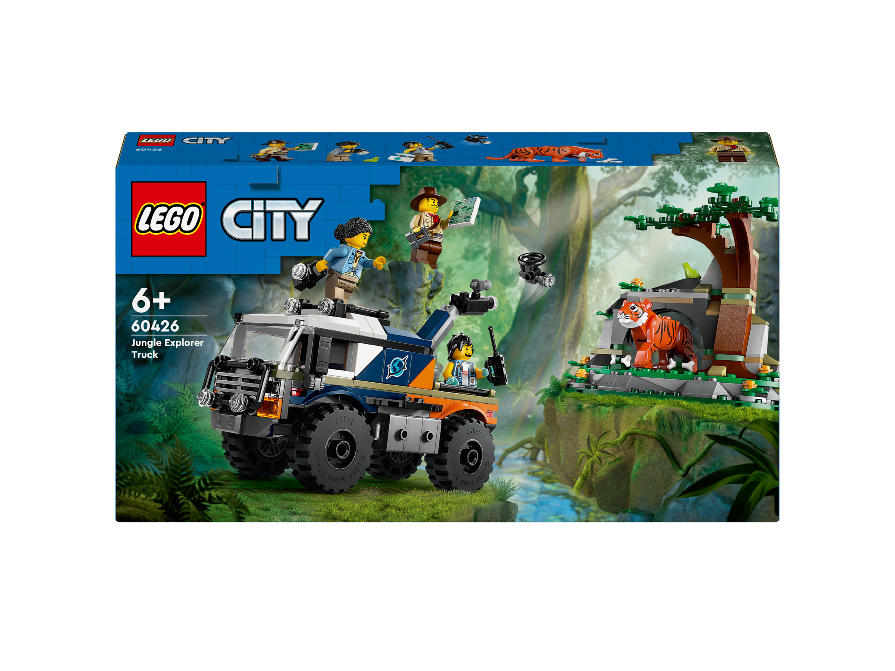 Lego City Zestaw klocków Lego 60426 »Ciężarówka badacza dżungli«
