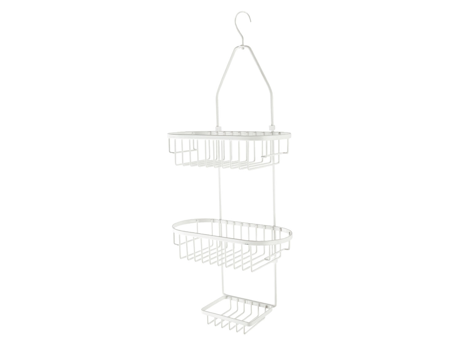 Livarno home Regał prysznicowy, 1 sztuka Z fiszbinami