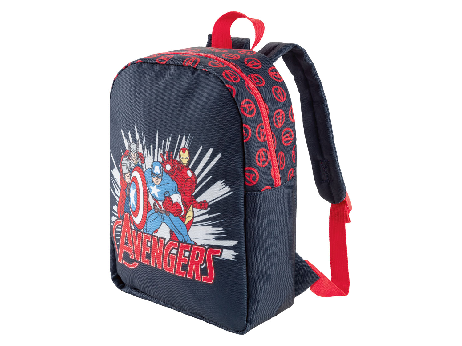 Plecak dziecięcy ze wzorem z bajki Wzór Avengers