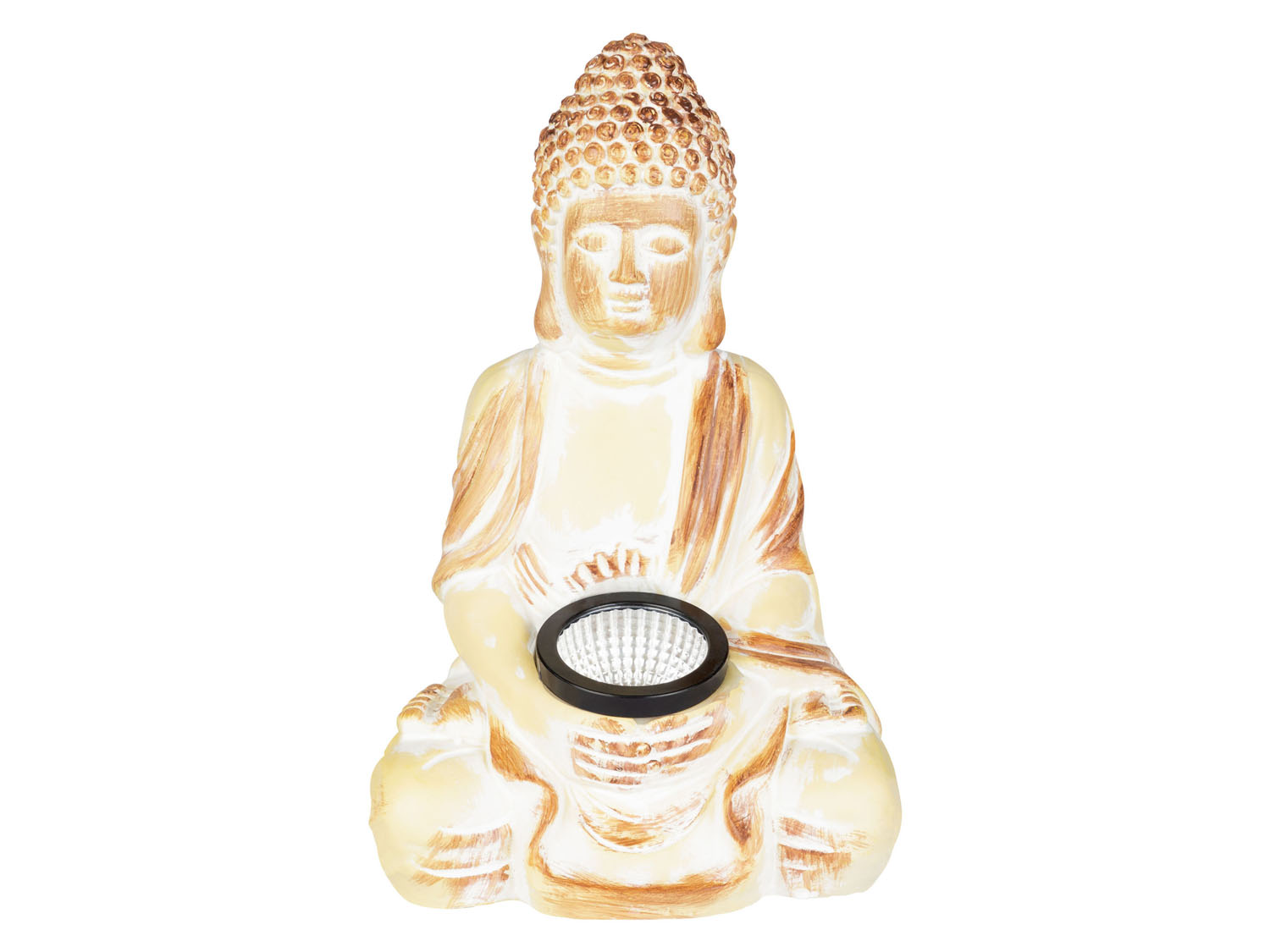 Livarno home Dekoracja solarna z diodą Led, 1 sztuka Budda jasny
