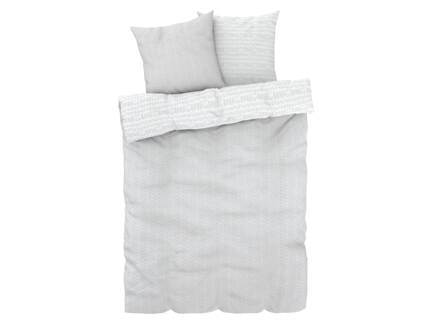 Livarno home Pościel z mikrowłókna satynowego, 220 x 200 cm Szary