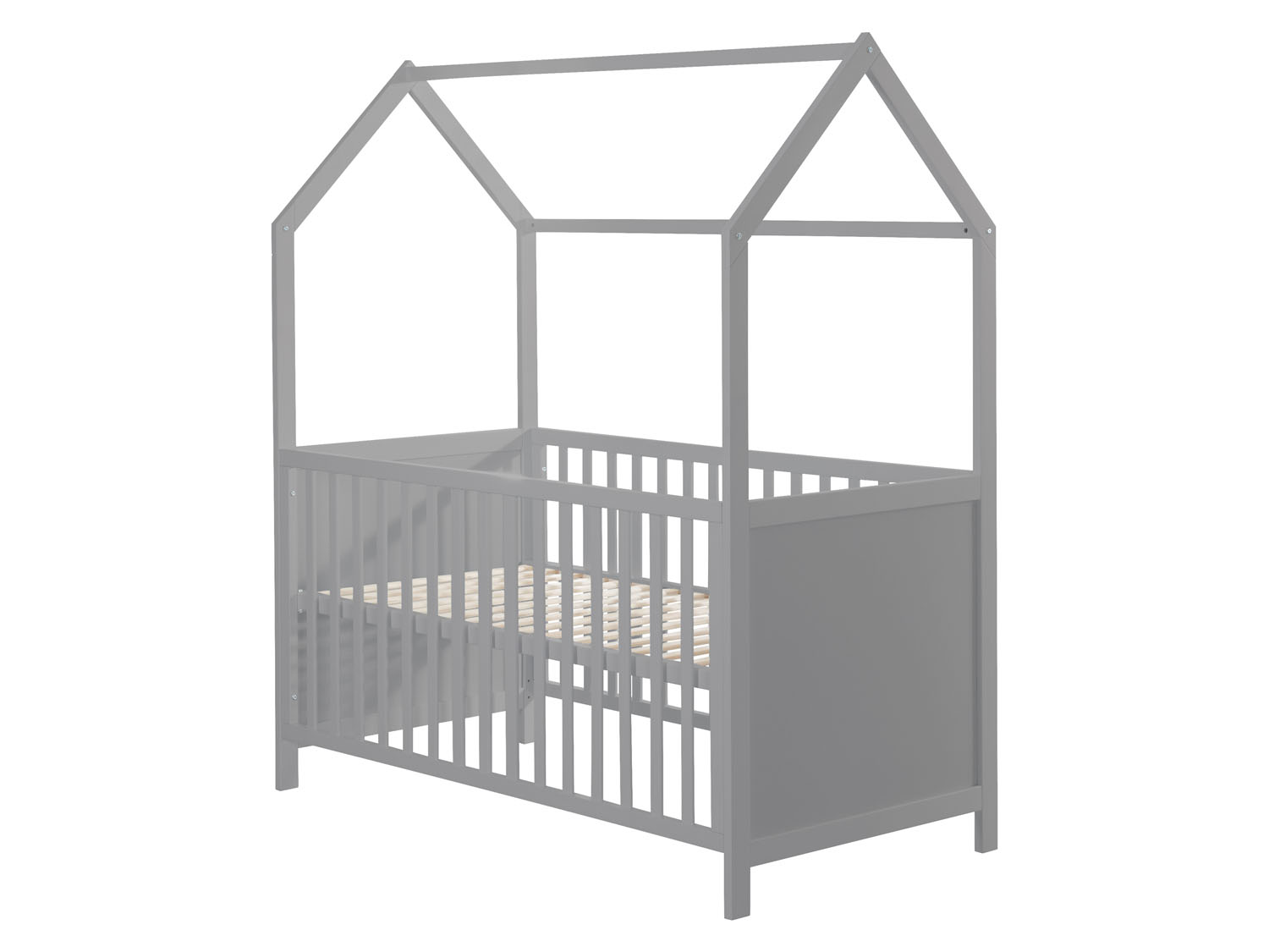 roba Łóżko domek 70x140, z regulacją wysokości. Taupe, 70x140