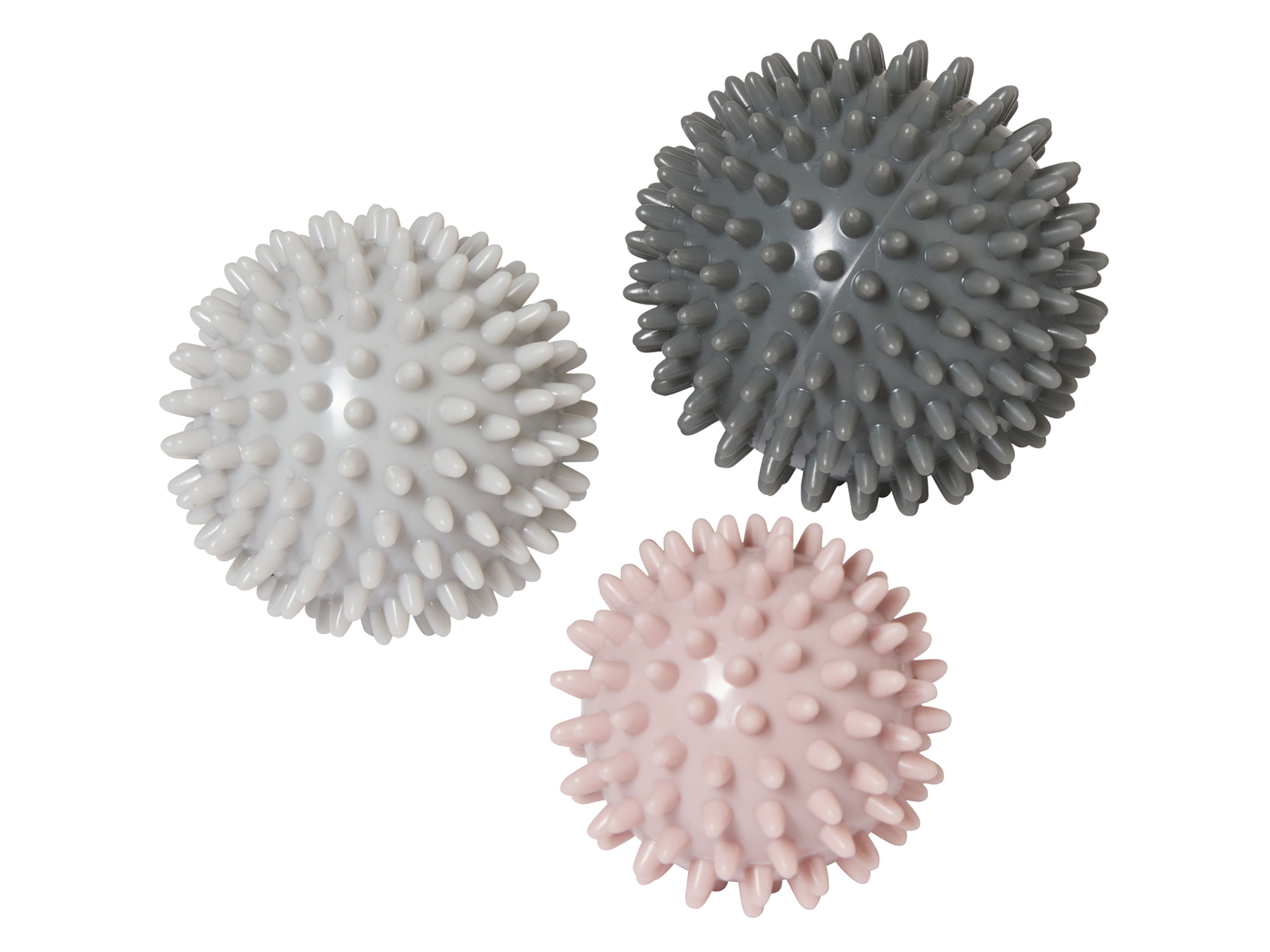 Crivit Zestaw masażerów: wałek, piłka, piłka z kolcami zestaw piłek jeż