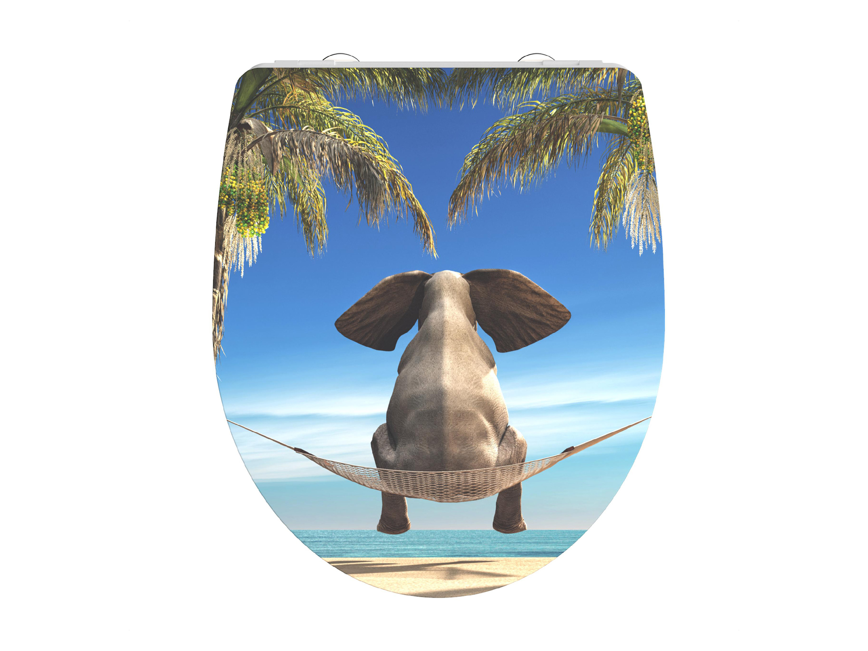 Schütte Deska sedesowa wolnoopadająca z duroplastu Słoń