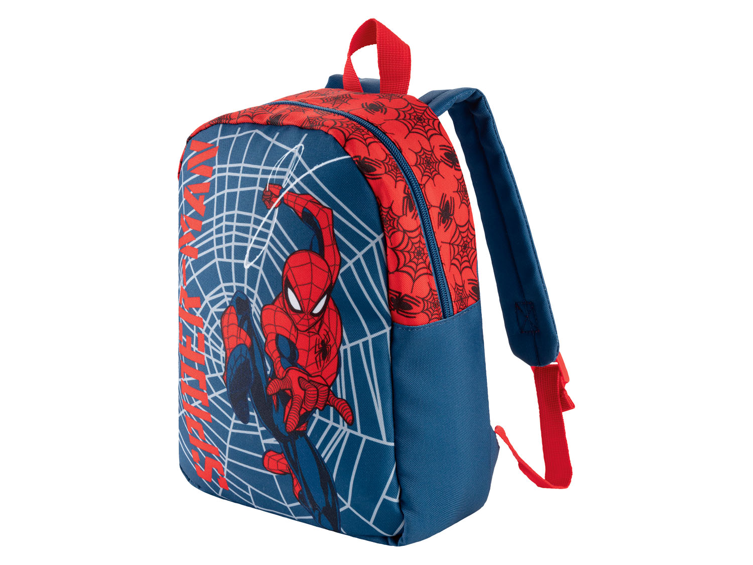 Plecak dziecięcy ze wzorem z bajki Wzór Spider-Man