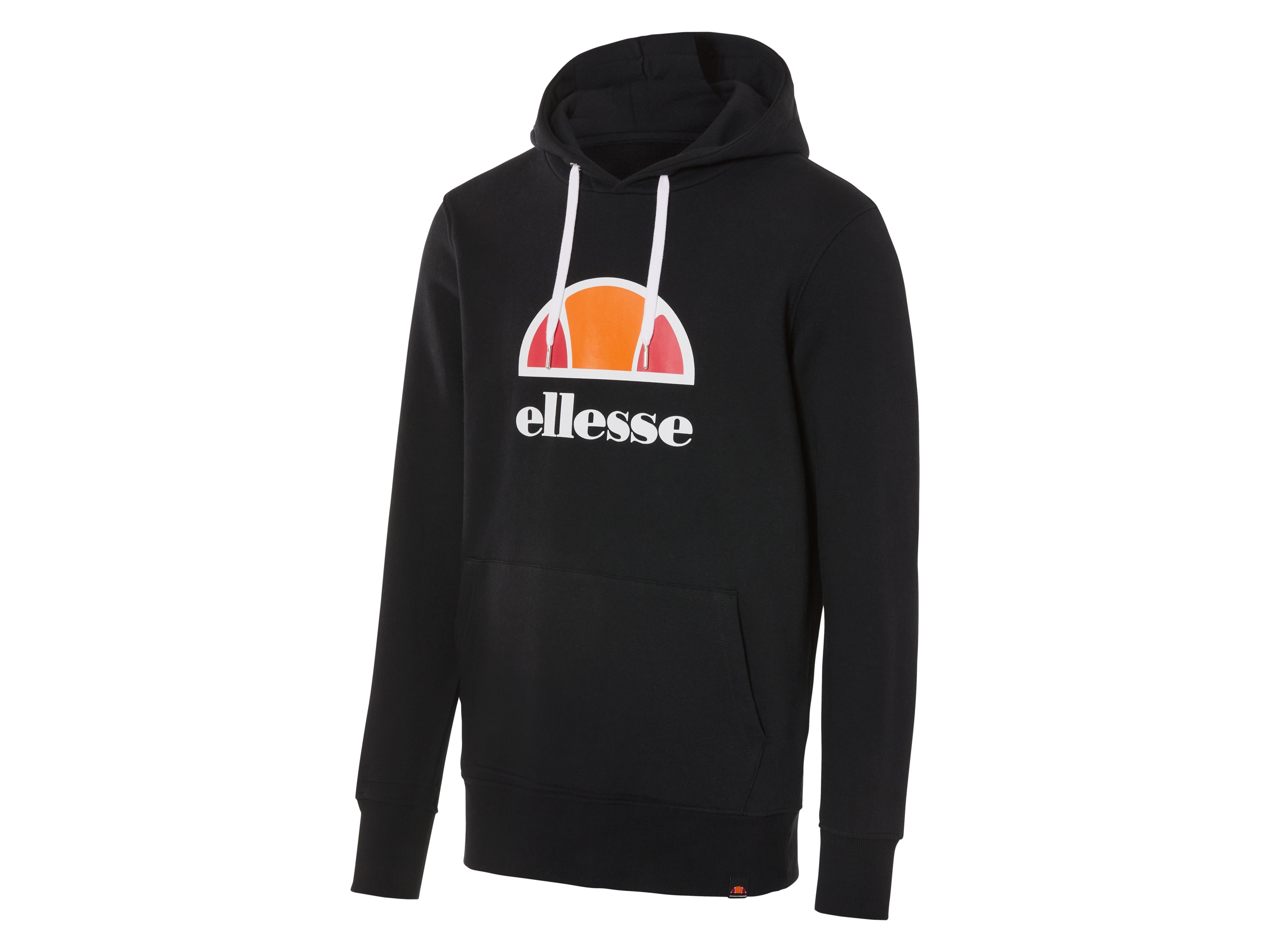 Ellesse Bluza męska z kapturem Czarny, XL