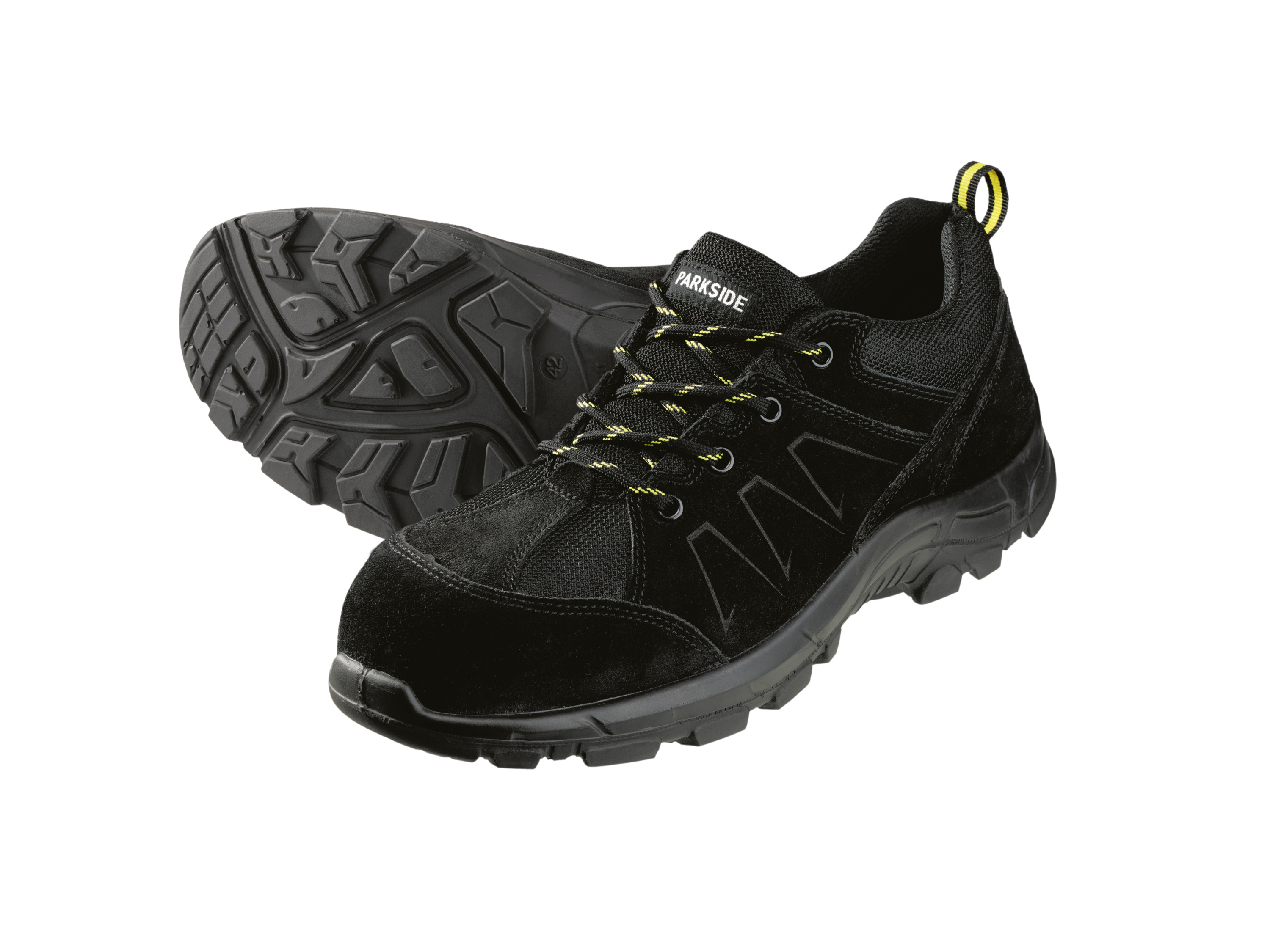 Parkside Buty ochronne męskie S3, skórzane Niska cholewka, 44