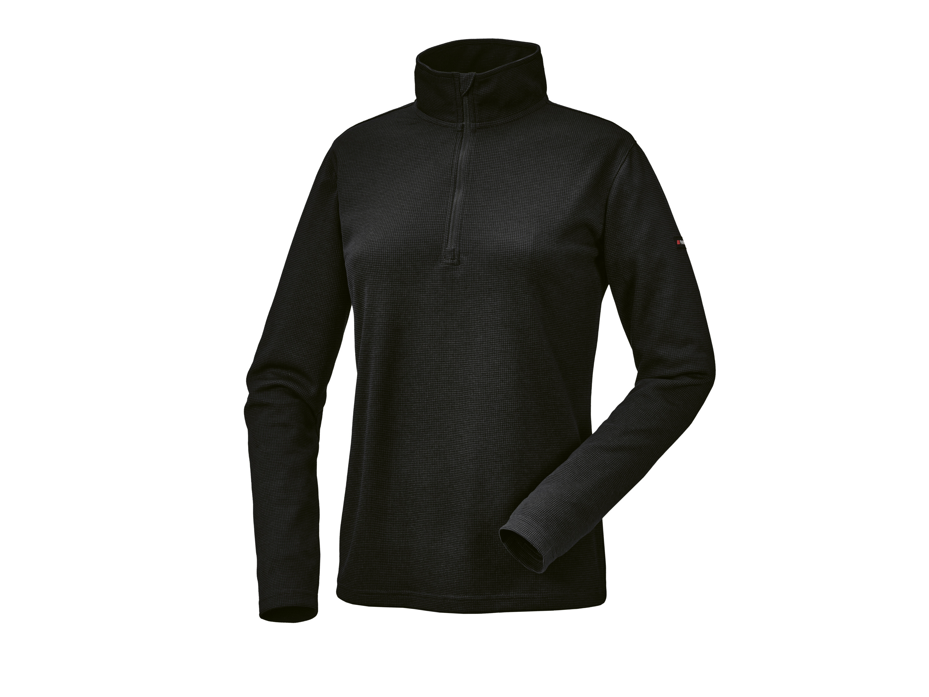 Parkside Koszulka damska z półgolfem Czarny, Xl48/50