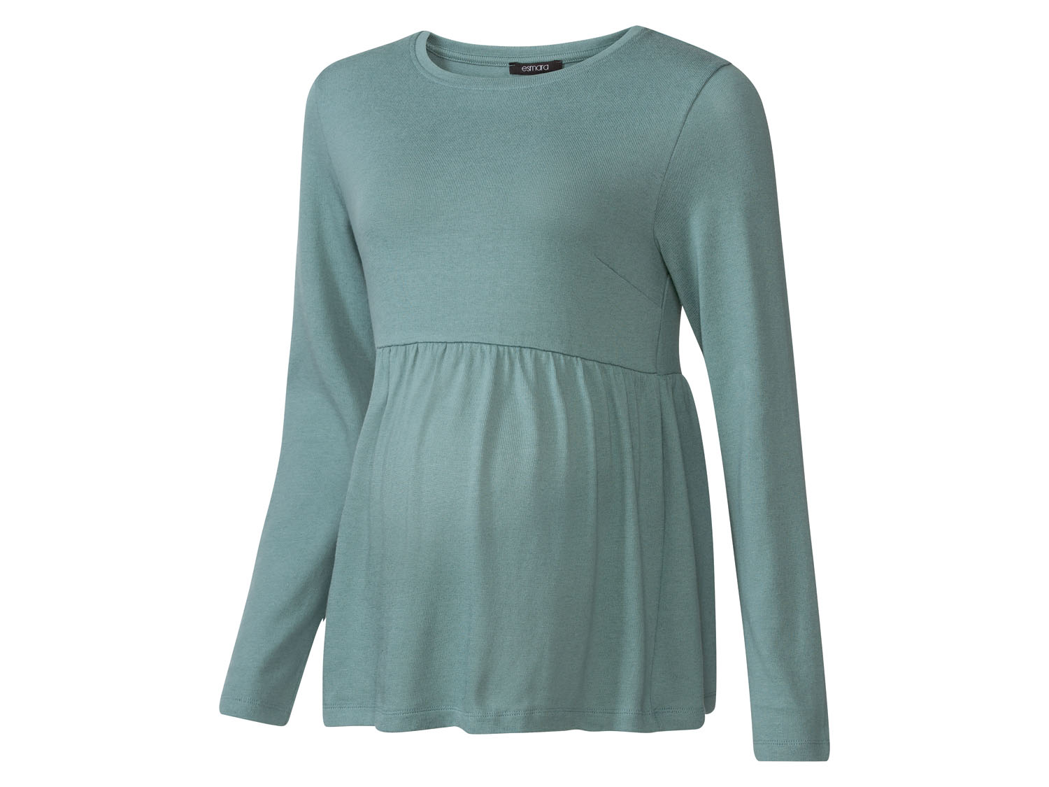 esmara Sweter ciążowy damski z bawełną Zielony, M40/42