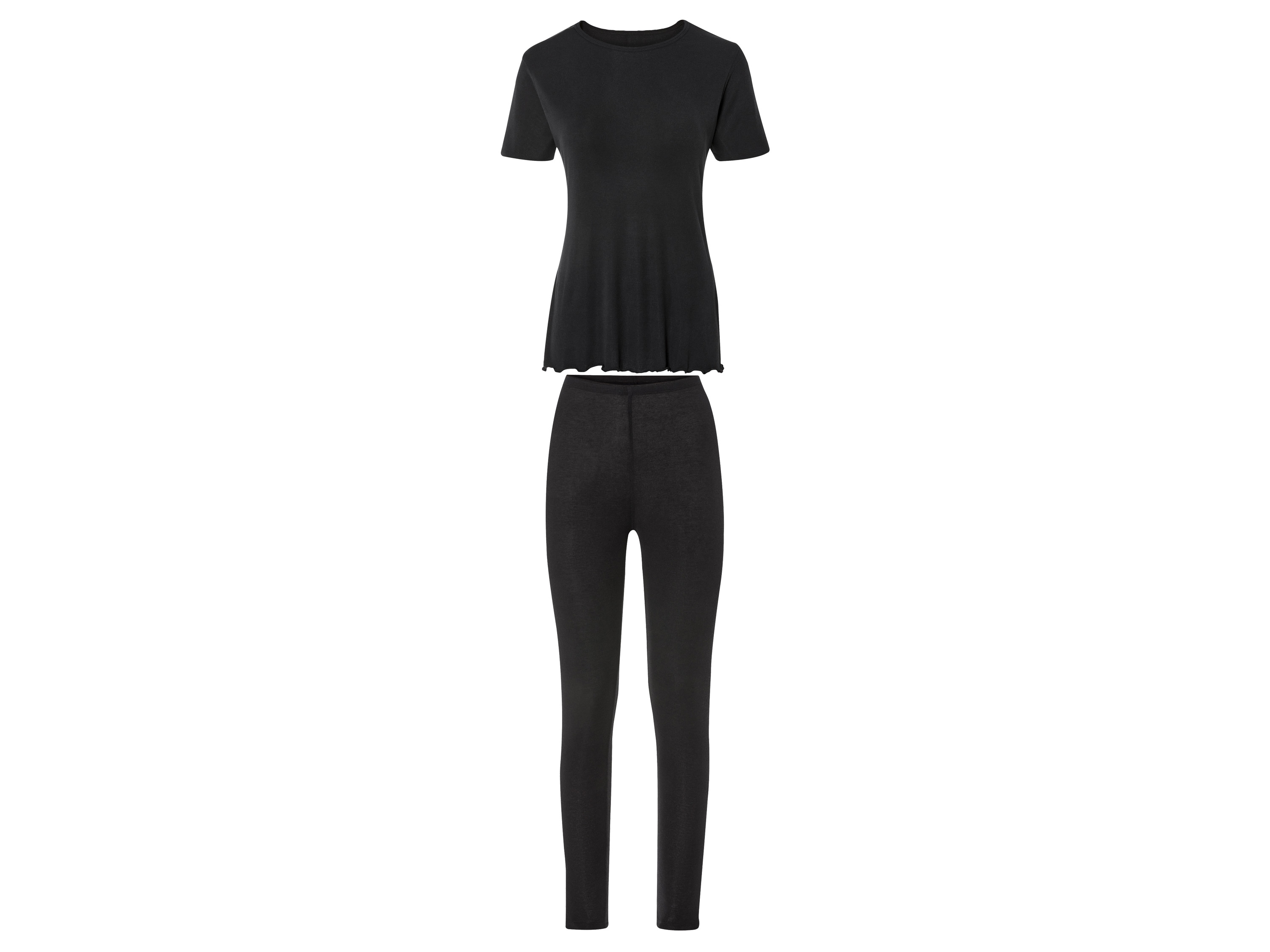 esmara Zestaw bielizny damskiej, 2 elementy Xl48/50, Czarny