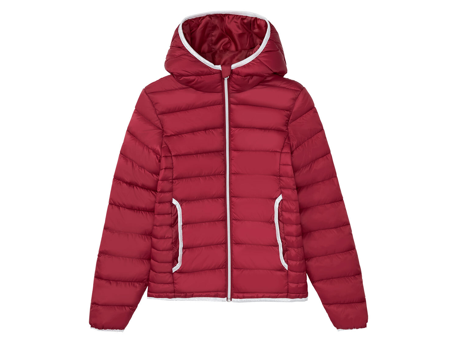 pepperts! Kurtka termiczna młodzieżowa dziewczęca, 1 sztuka Czerwony, 140 cm