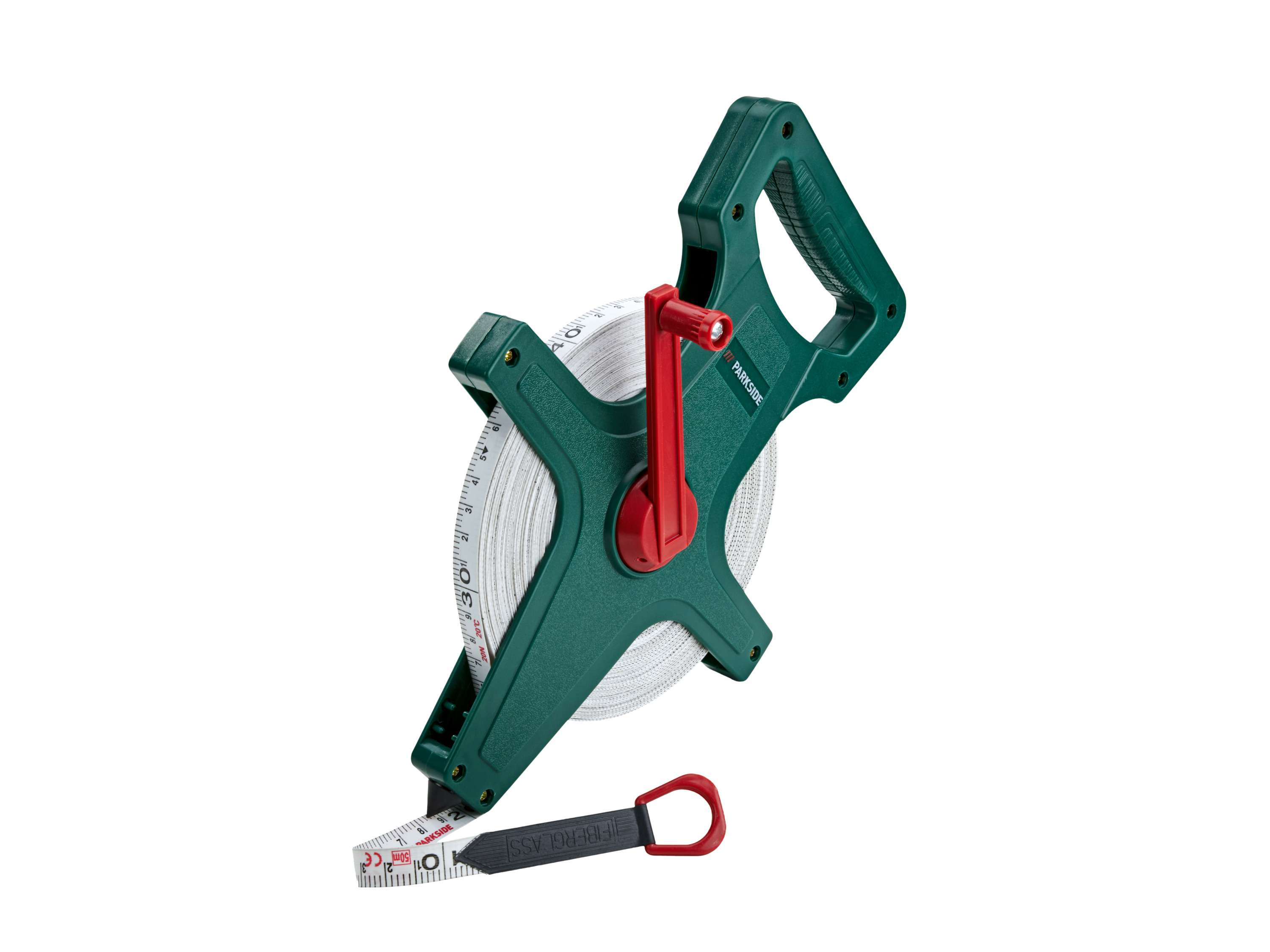 Parkside Miarka, 10 m / Taśma miernicza, 50 m Taśma miernicza o długości 50 m