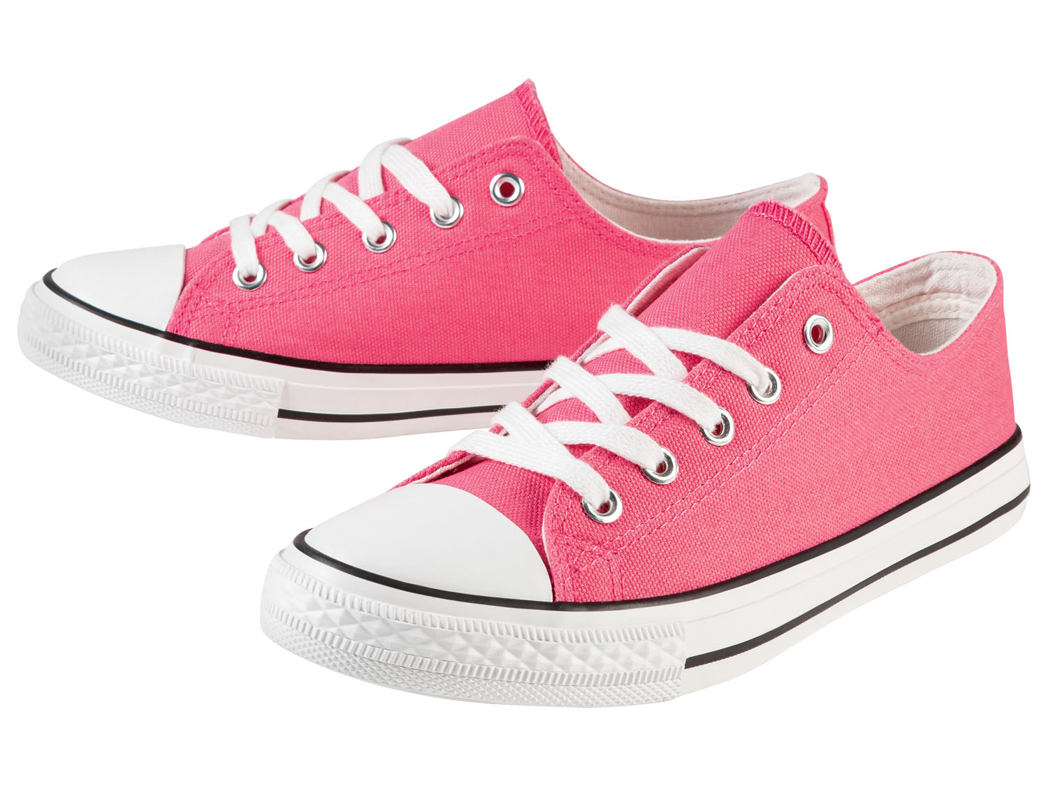 pepperts! Buty sportowe dziewczęce Canvas, 1 para 35, Różowy