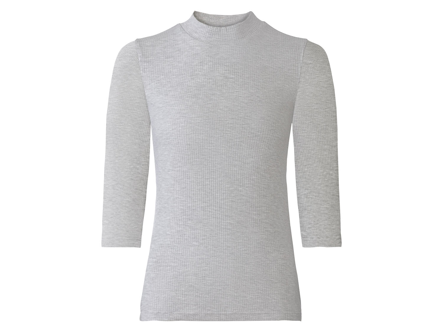 esmara Bluzka damska z rękawem 3/4, z wiskozy Szary, M40/42