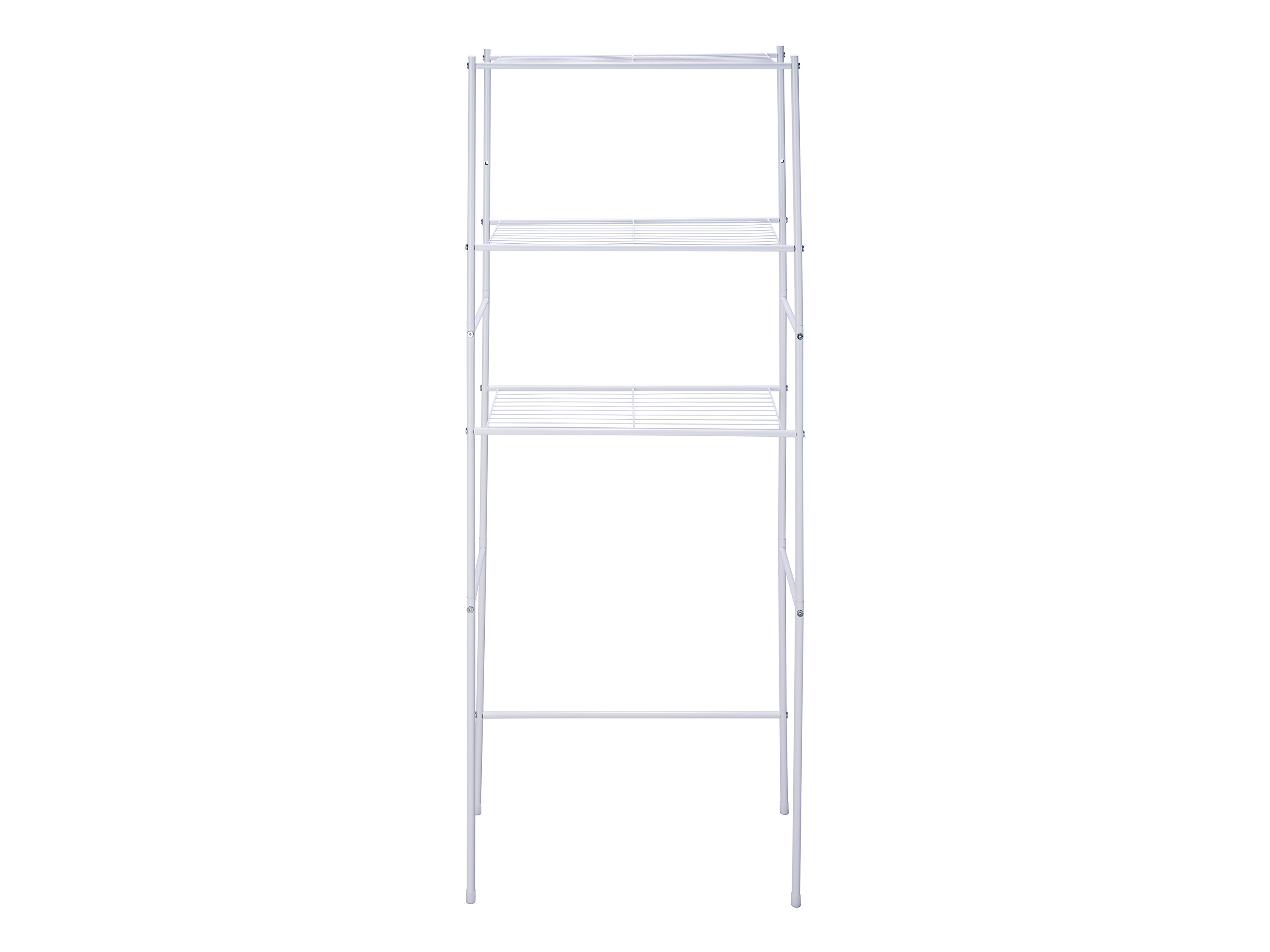 Livarno home Regał do zabudowy pralki, metalowy Biały