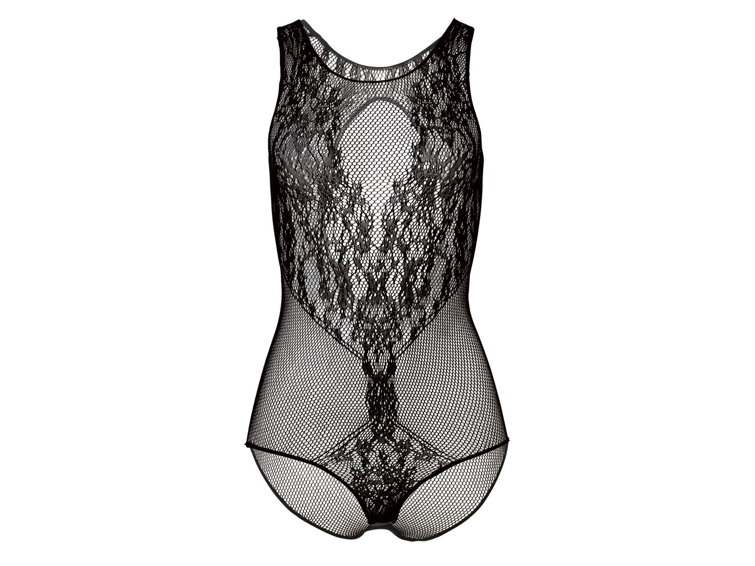 Esmara Lingerie Body damskie z koronką Czarny, M 40/42
