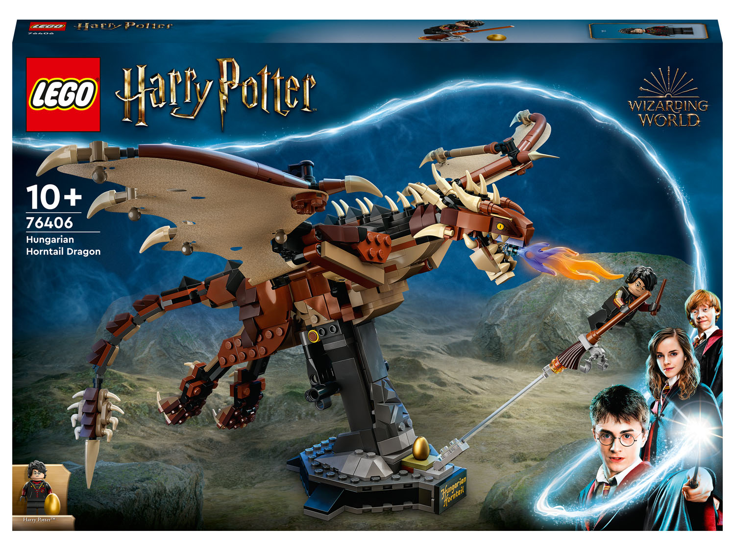 Lego Harry Potter 76406 Smok rogon węgierski