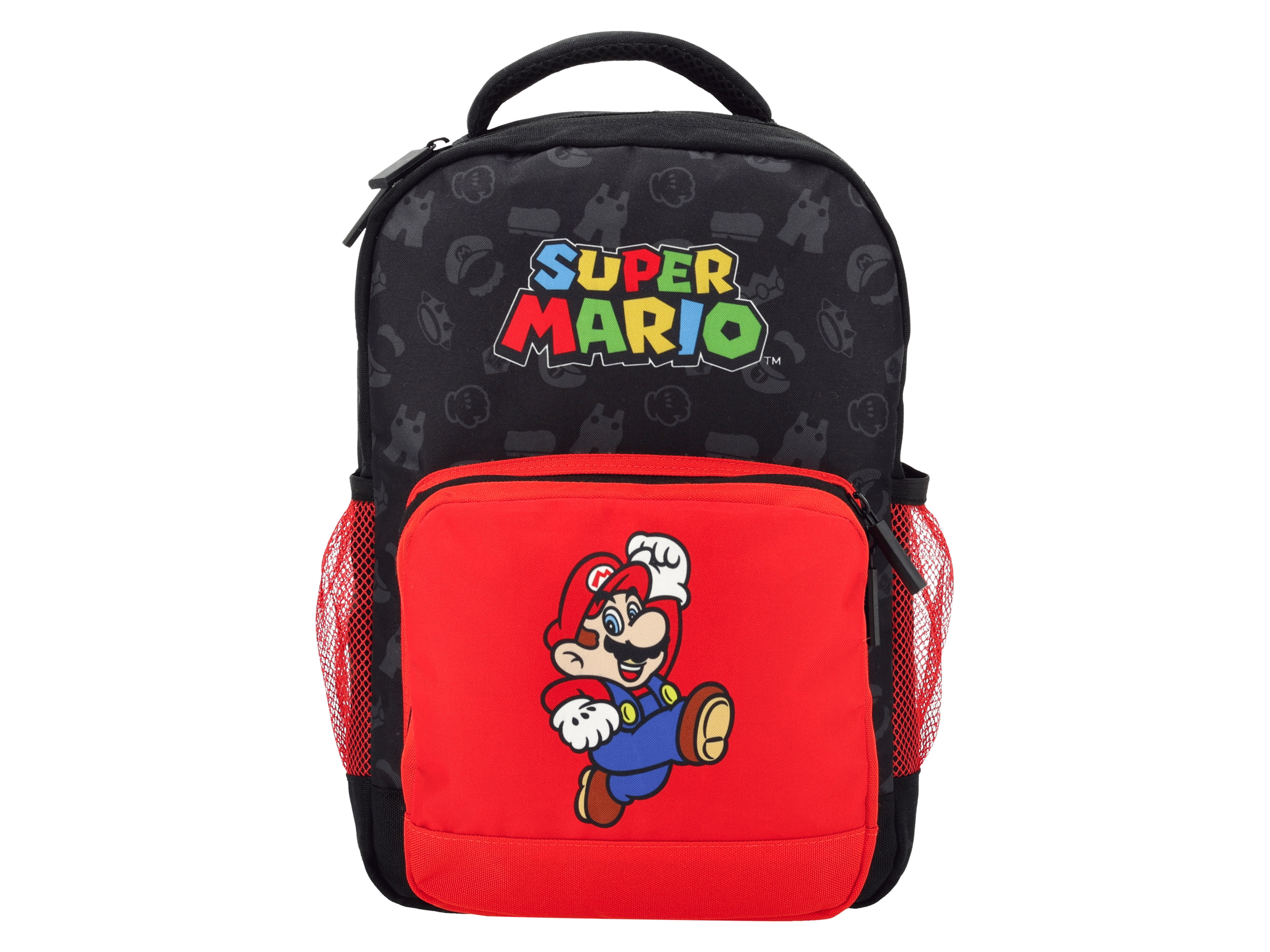 Plecak dziecięcy Super Mario Czarny/czerwony