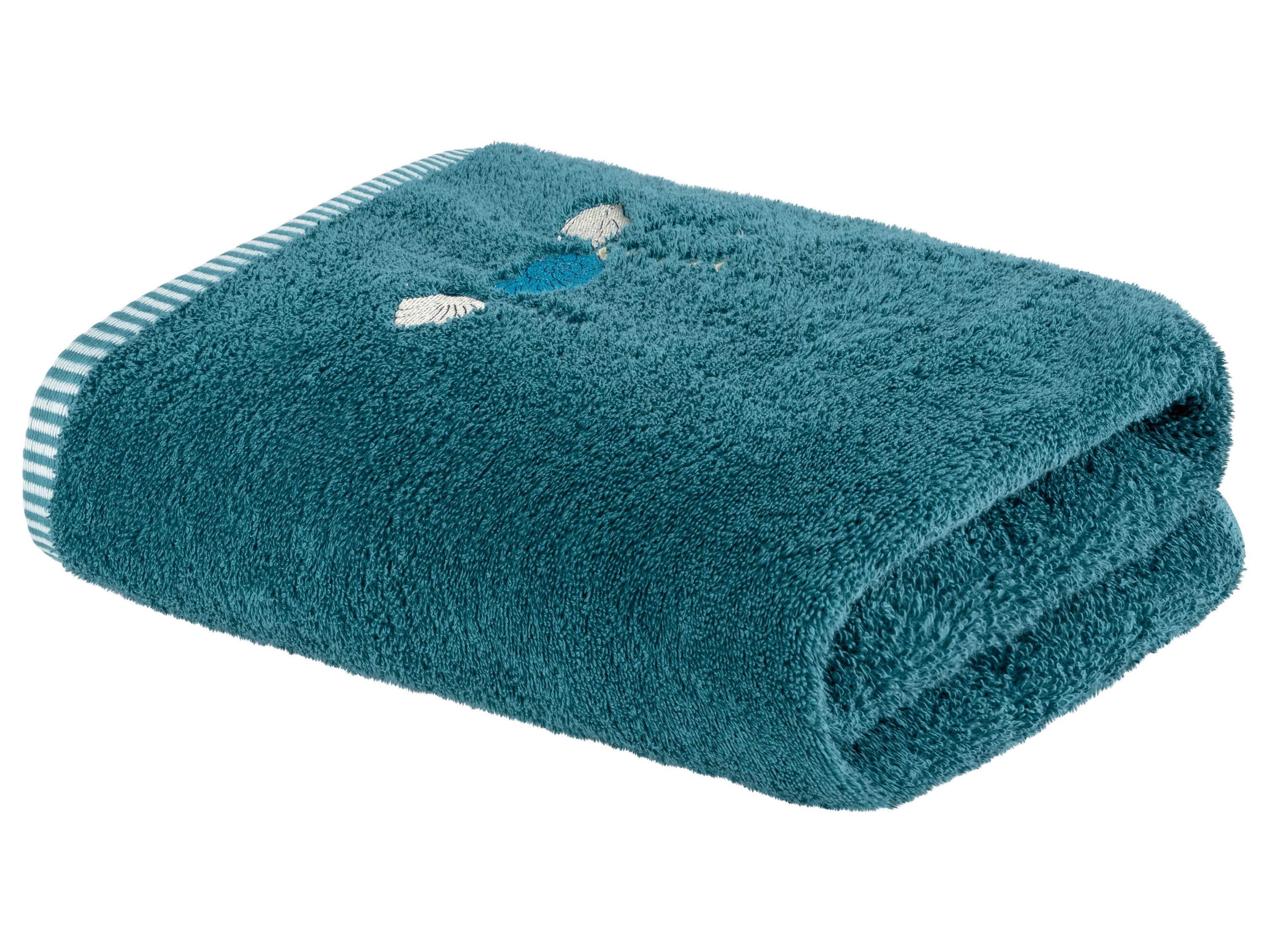 Livarno home Ręcznik frotté 70 x 140 cm, 1 sztuka Petrol