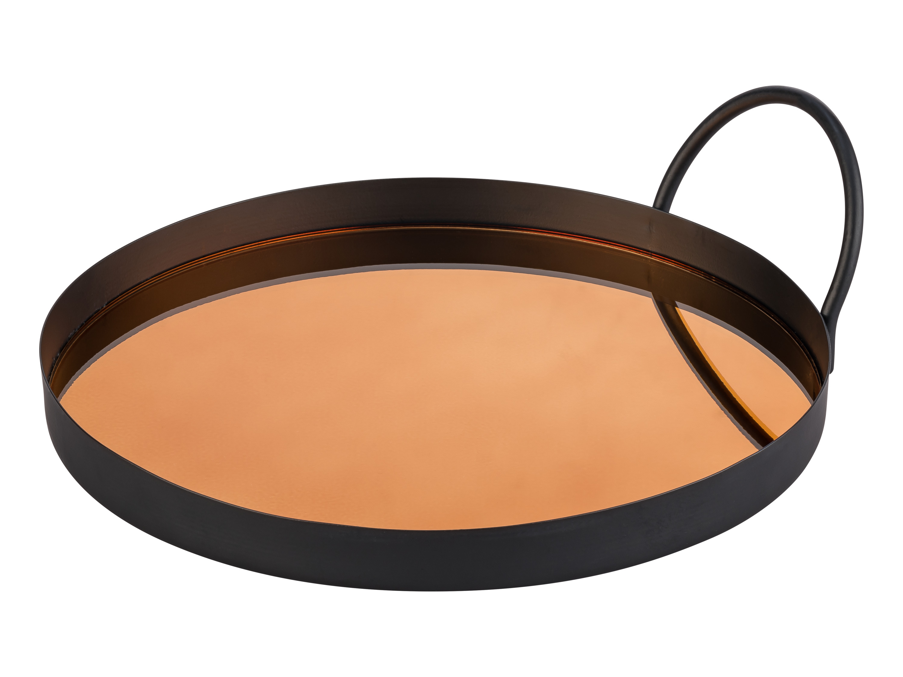 Livarno home Akcesoria dekoracyjne Metalowa taca lustrzana