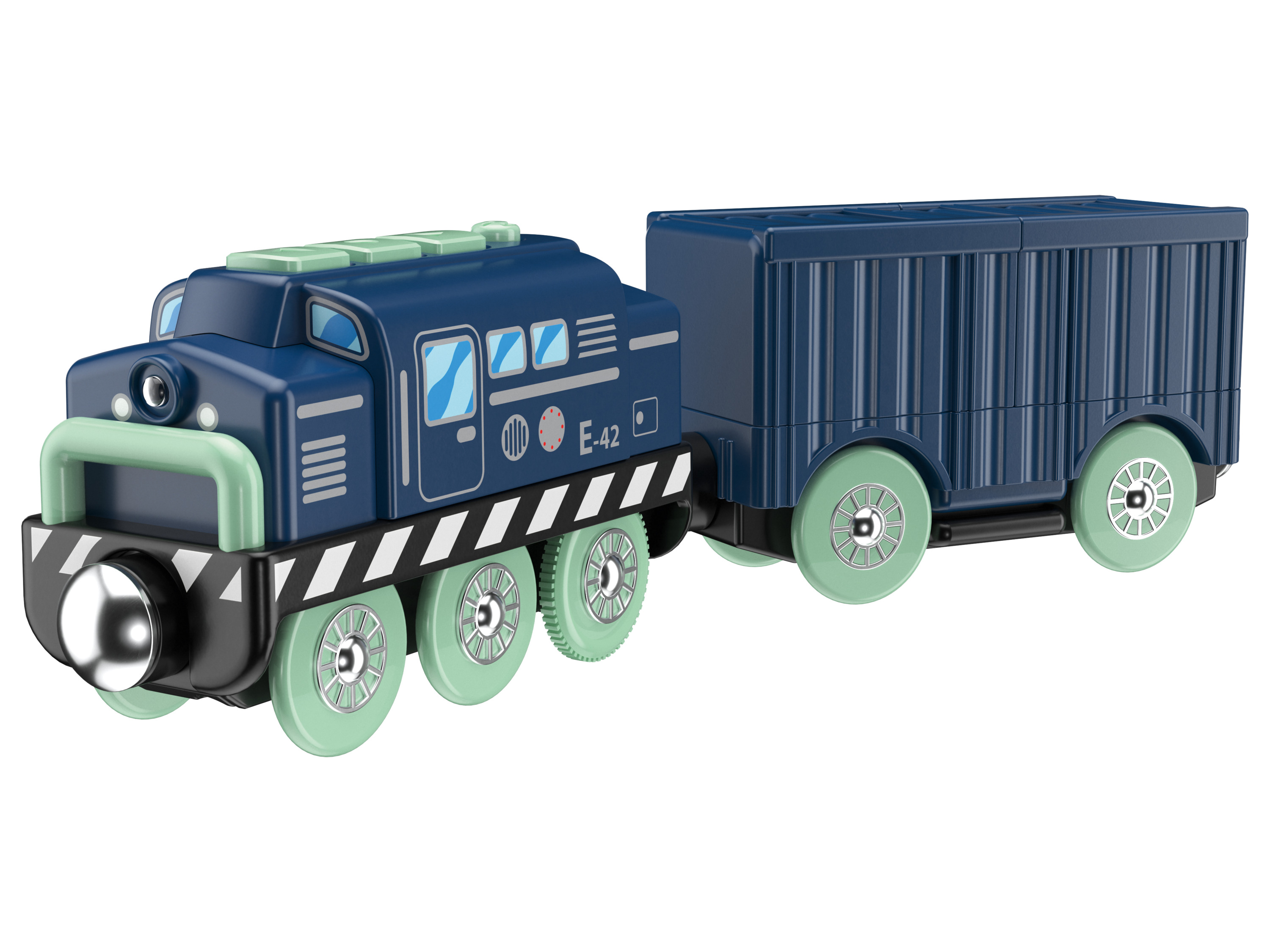 Playtive Elektryczna lokomotywa Lokomotywa z wagonem