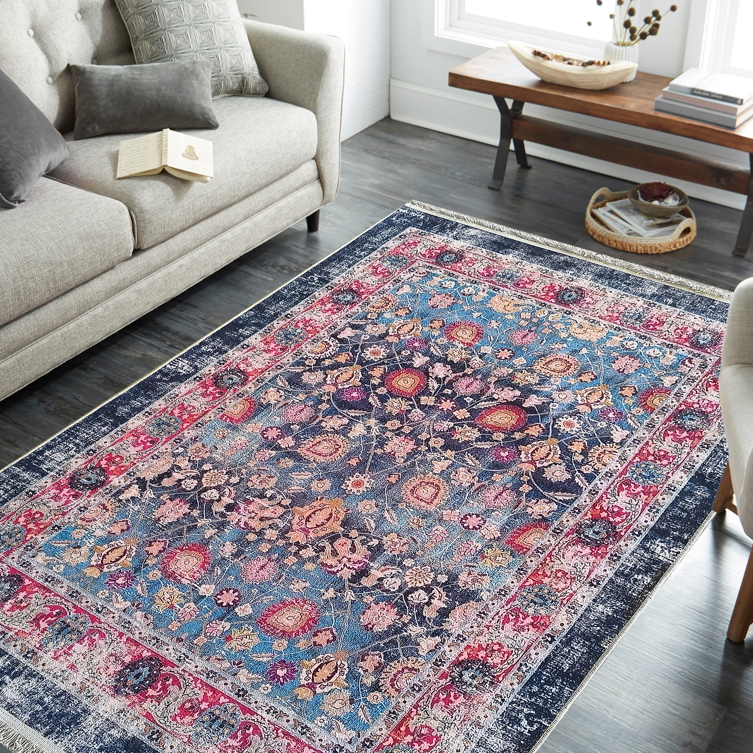 Dywan - 60 x 100 cm - Wielokolorowy - Nowoczesny - Dywanopol