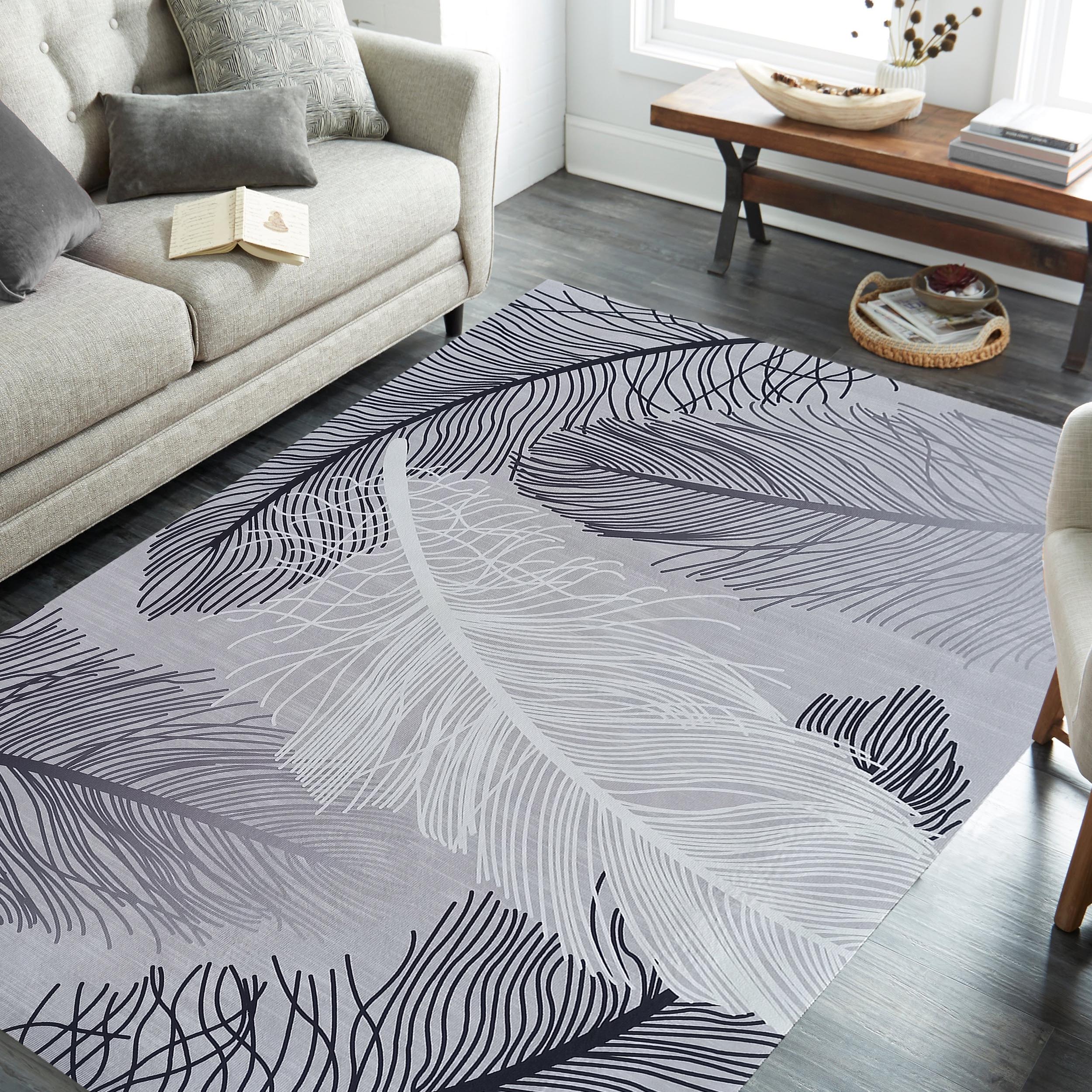 Dywan - 60 x 100 cm - Szary - Nowoczesny - Dywanopol