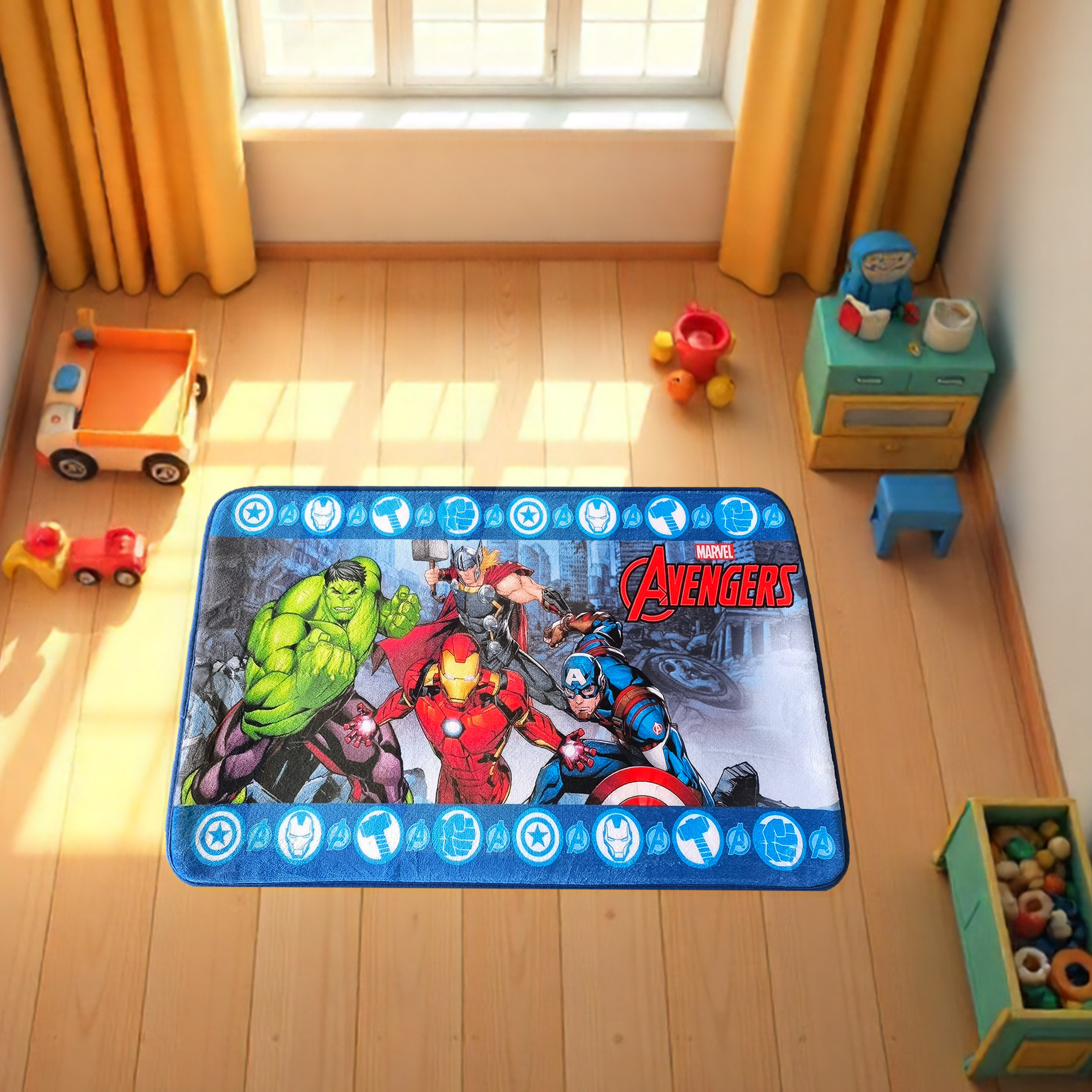 Dywan dziecięcy - 45 x 75 cm - Wielokolorowy - Dywanopol