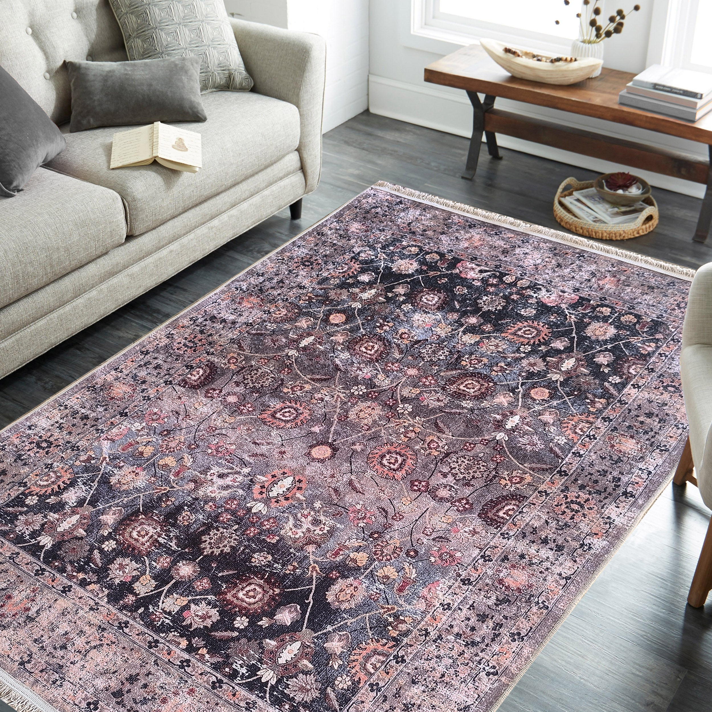 Dywan - 80 x 150 cm - Wielokolorowy - Nowoczesny - Dywanopol