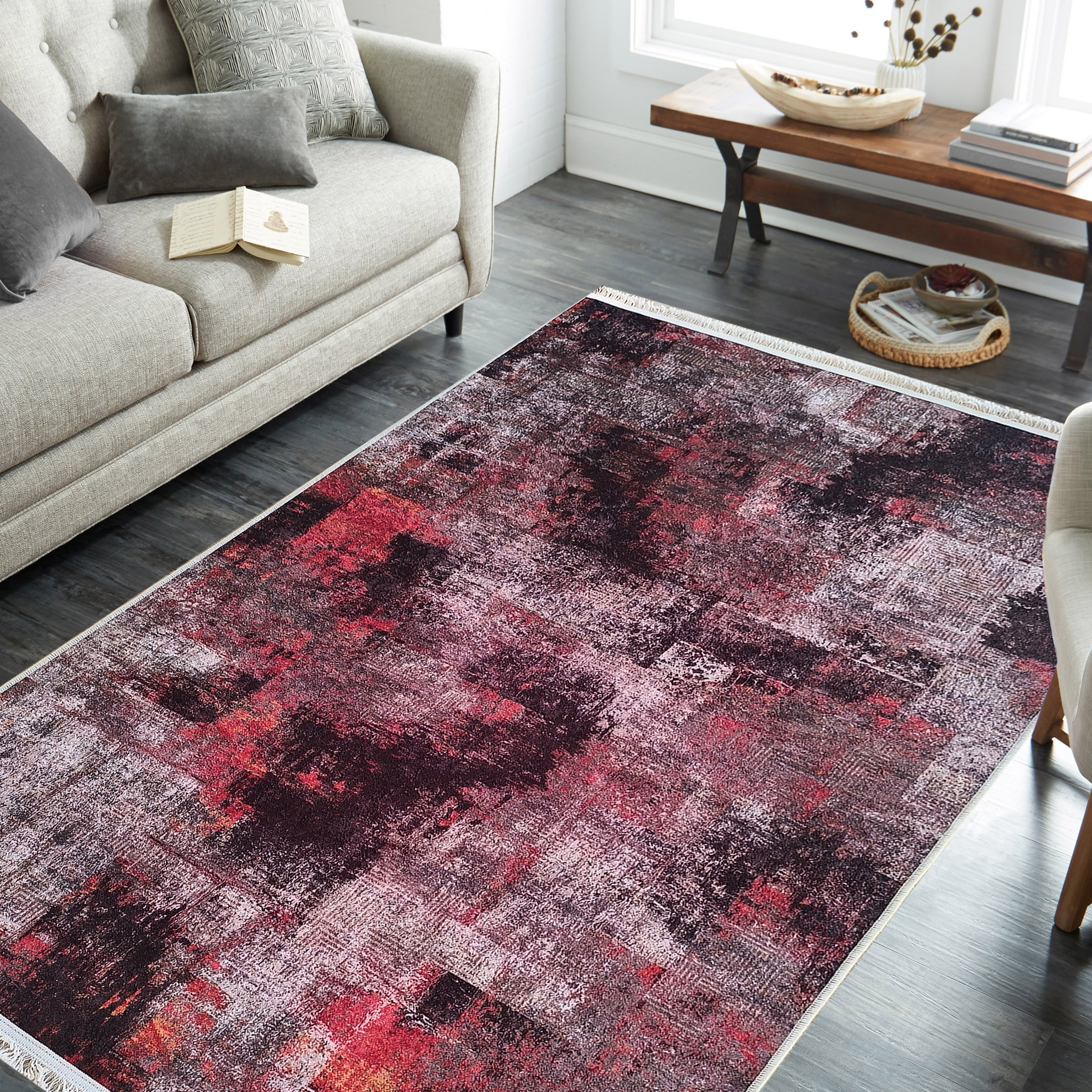 Dywan - 80 x 150 cm - Wielokolorowy - Nowoczesny - Dywanopol