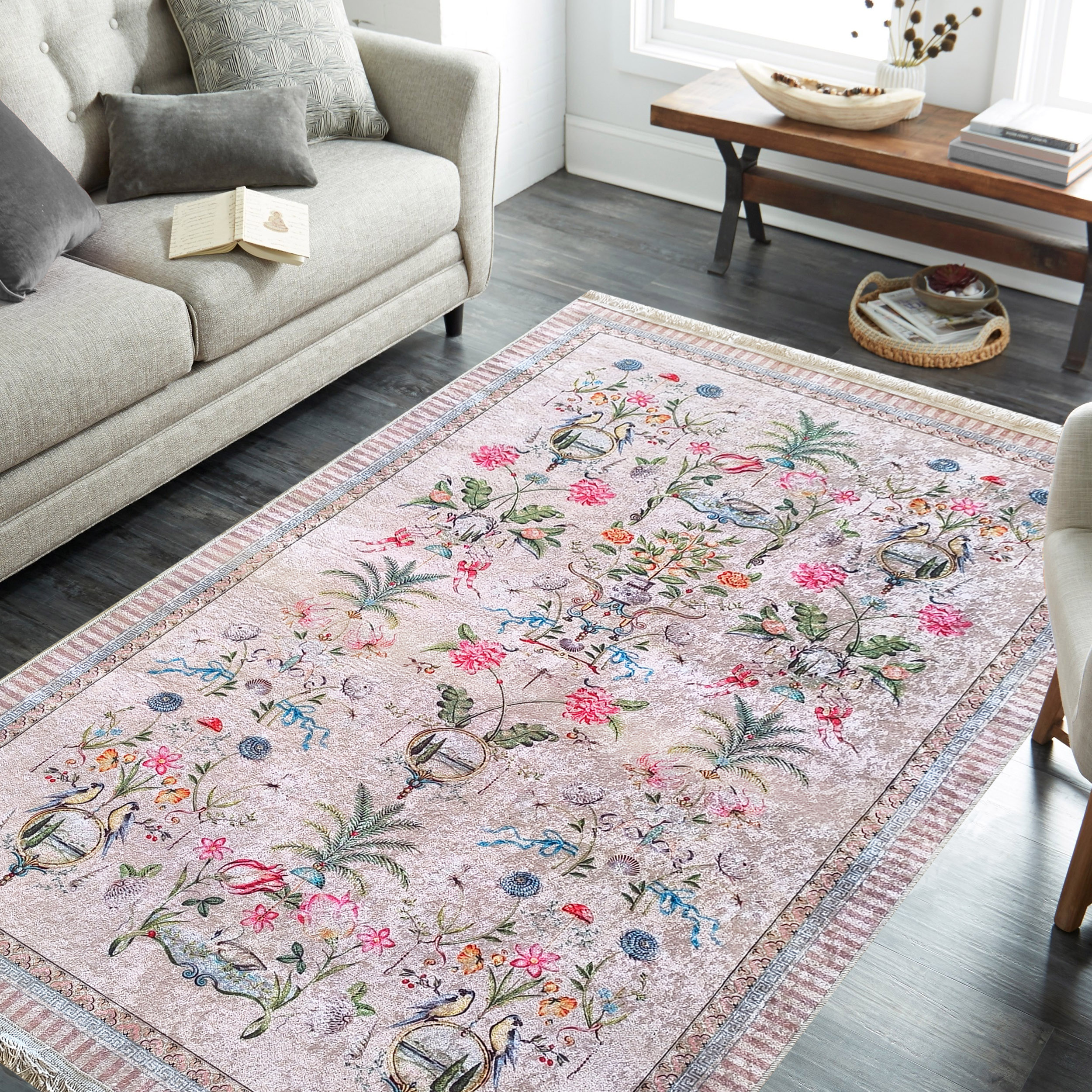 Dywan - 160 x 220 cm - Wielokolorowy - Nowoczesny - Dywanopol