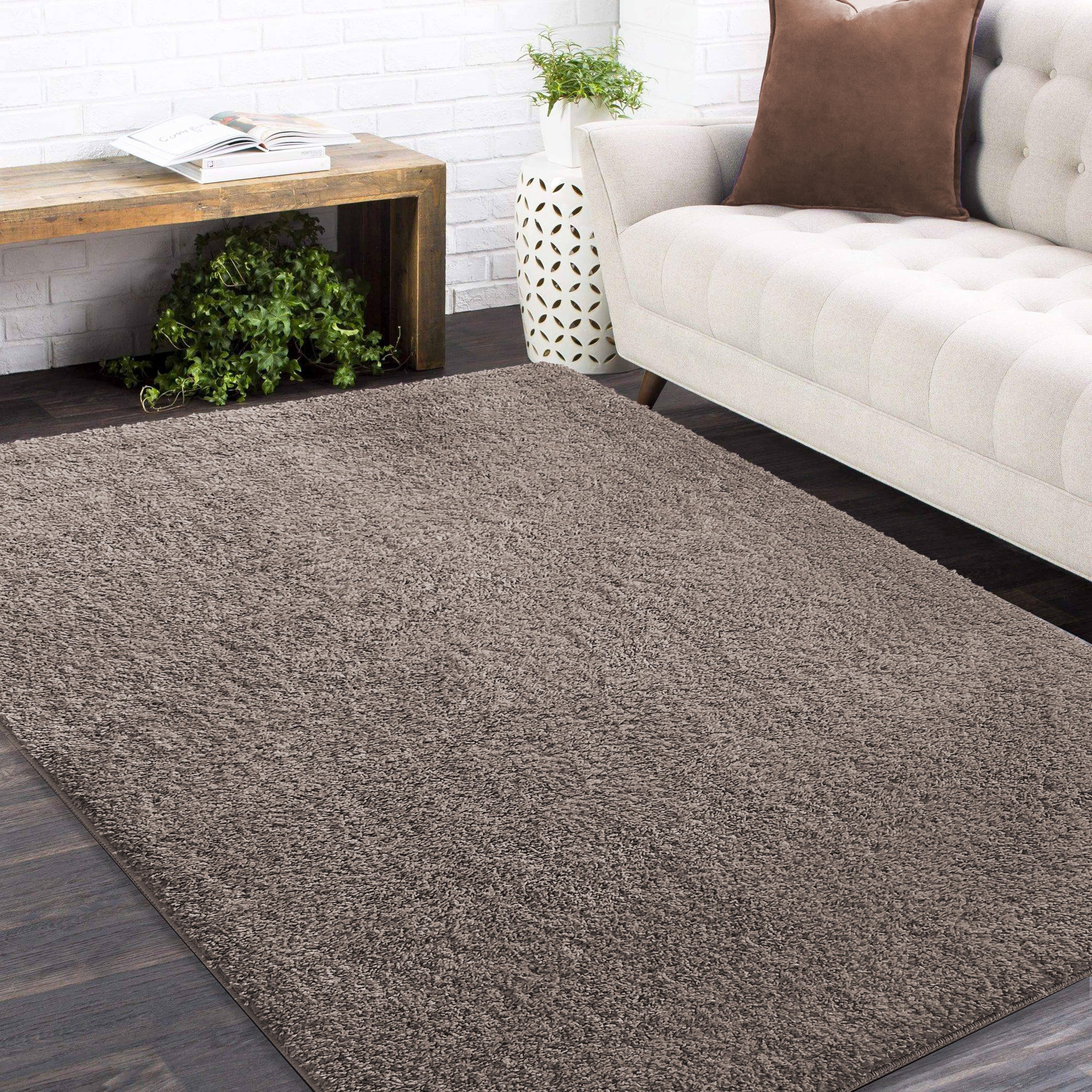 Dywan - 80 x 150 cm - Cappuccino - Shaggy - Dywanopol