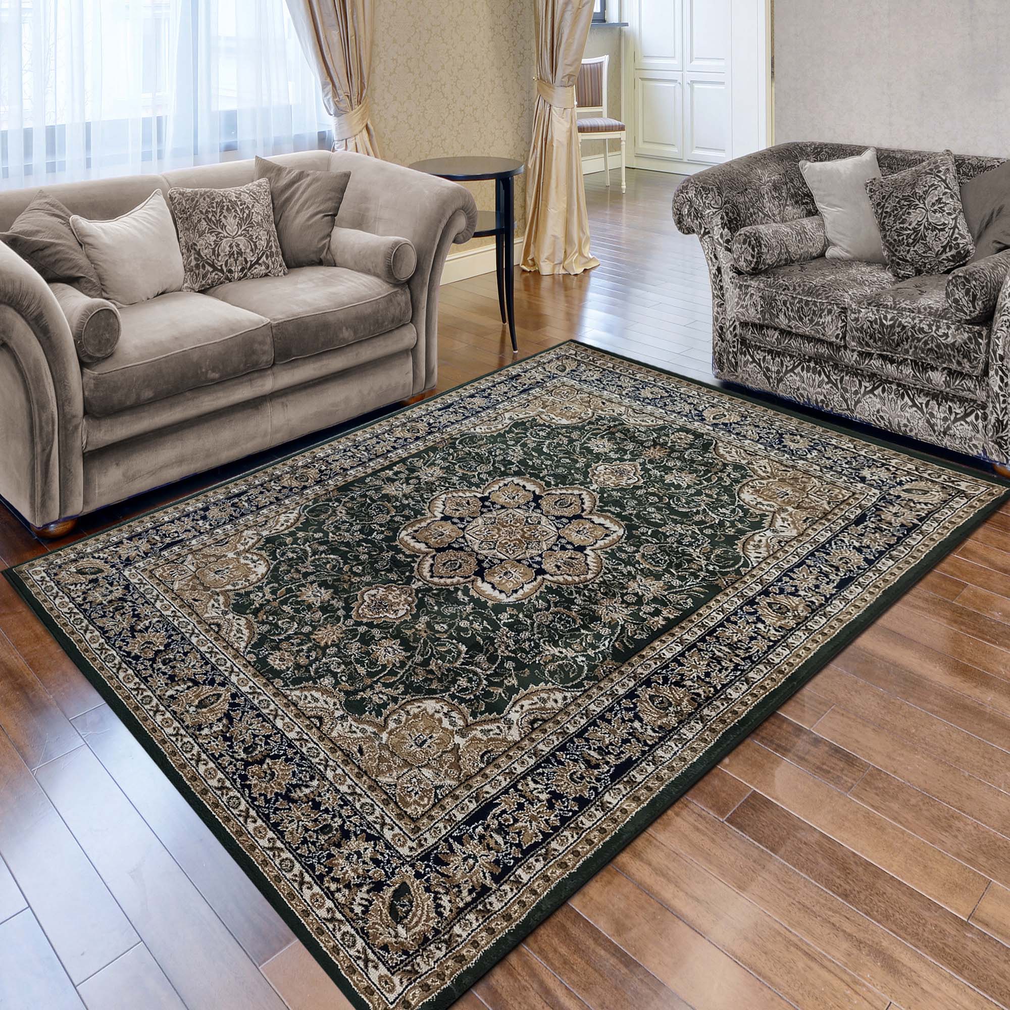 Dywan - 240 x 330 cm - Zielony - Ekskluzywny - Dywanopol