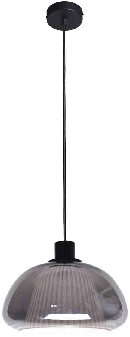 Darmowa Dostawa - Lampa wisząca 1x7 W przydymiona Italux Apiro PND84638BKSG