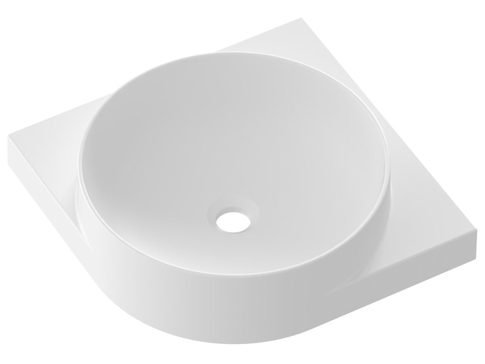 Darmowa Dostawa - Umywalka 45x45 cm narożna ścienna-meblowa biała Ravak Yard XJX0E045000