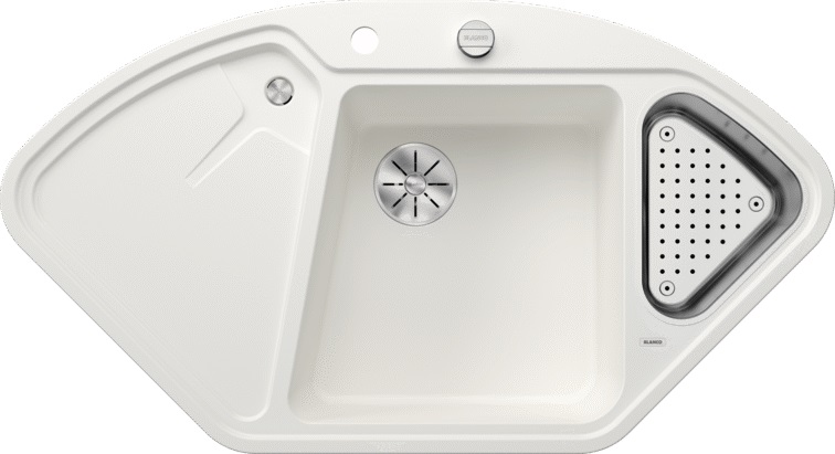 Darmowa Dostawa - Zlewozmywak granitowy 105.7x57.5 cm Blanco Delta II 523660