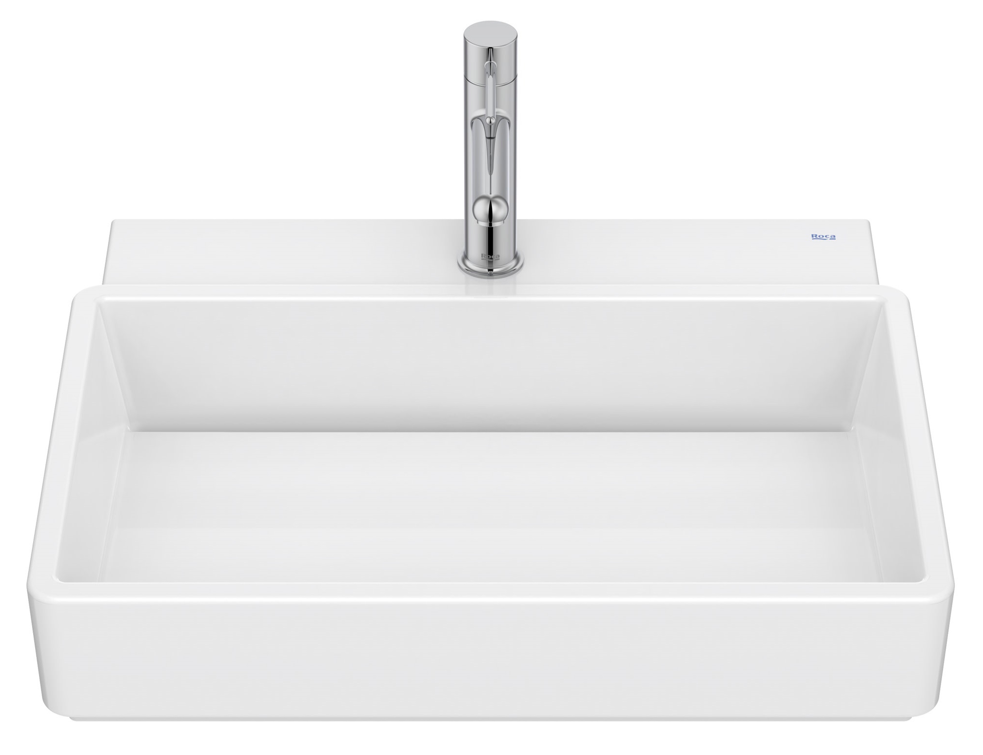 Darmowa Dostawa - Umywalka 55x43 cm prostokątna ścienna-nablatowa biała Roca Tura A327693S00