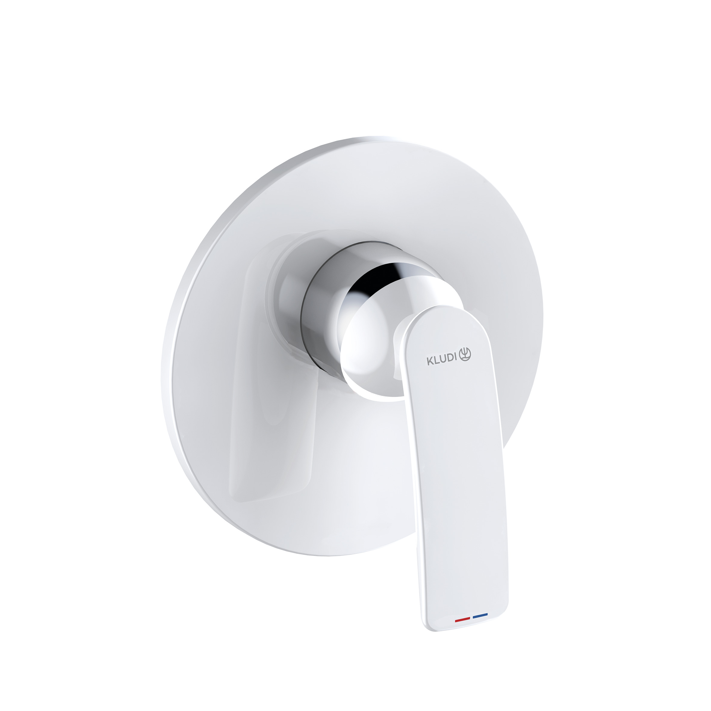 Darmowa Dostawa - Bateria prysznicowa podtynkowa biała Kludi Balance 527559175