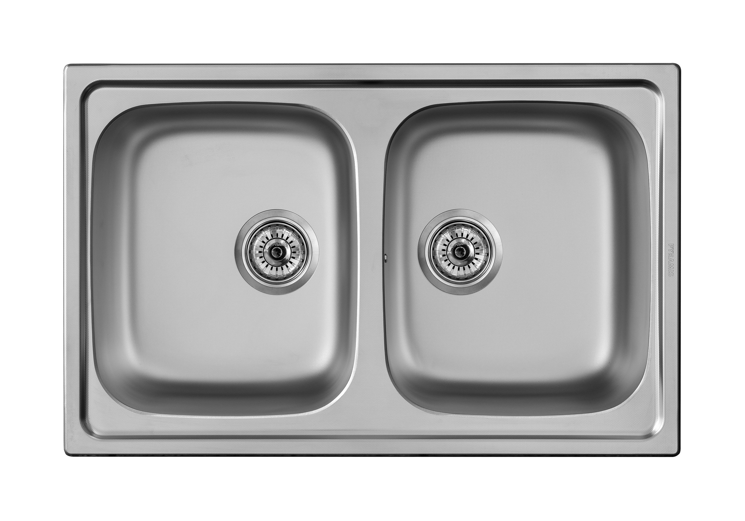 Darmowa Dostawa - Zlewozmywak stalowy 79x50 cm Pyramis Athena 107165201