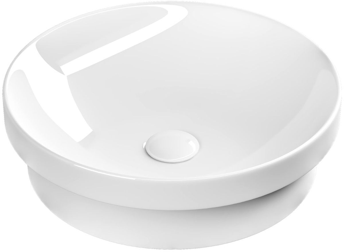 Darmowa Dostawa - Umywalka 43x43 cm okrągła wpuszczana biała Sapho 3041