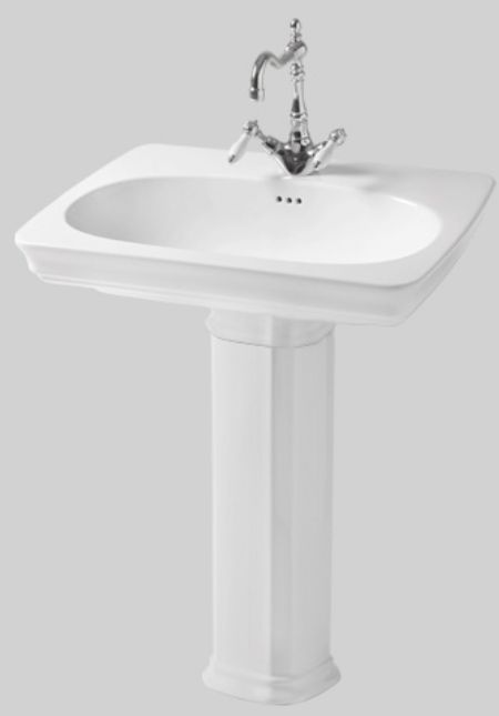 Darmowa Dostawa - Umywalka 68x50 cm prostokątna ścienna biała Art Ceram Civitas CIL0010100