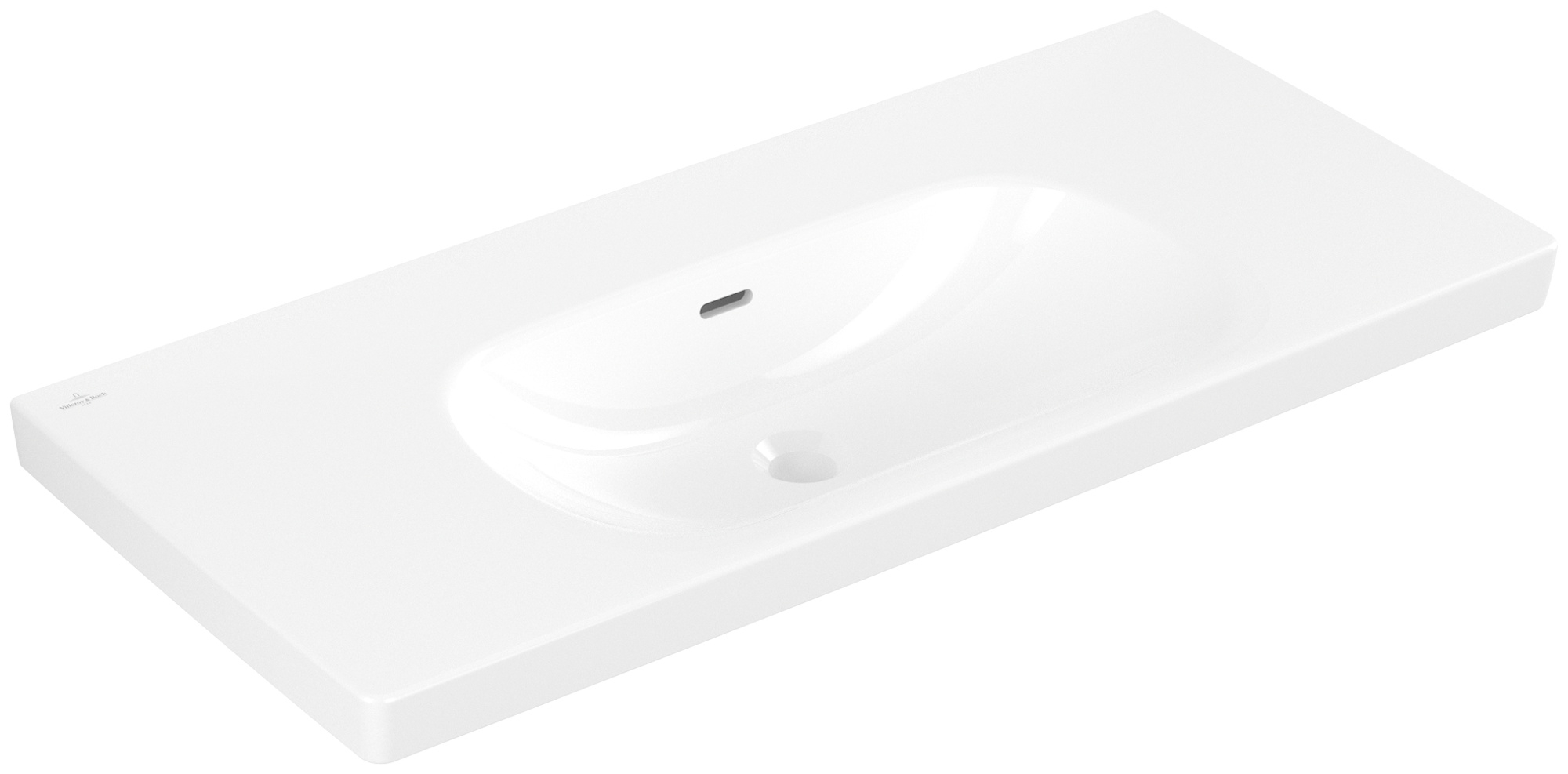 Darmowa Dostawa - Umywalka 100x46 cm prostokątna meblowa biała Villeroy & Boch Skyla 5A51A6R1