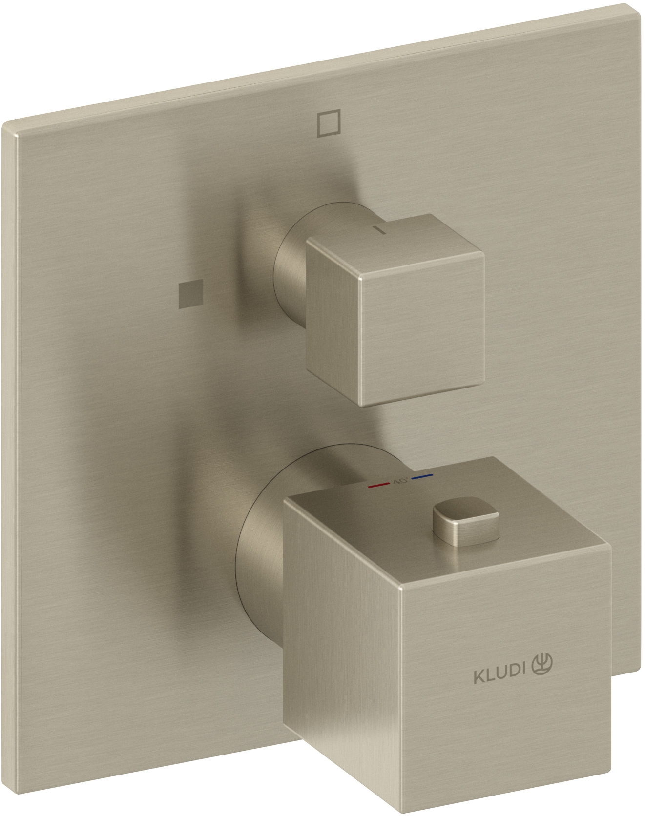 Darmowa Dostawa - Bateria prysznicowa podtynkowa z termostatem Kludi Decus 54885N575